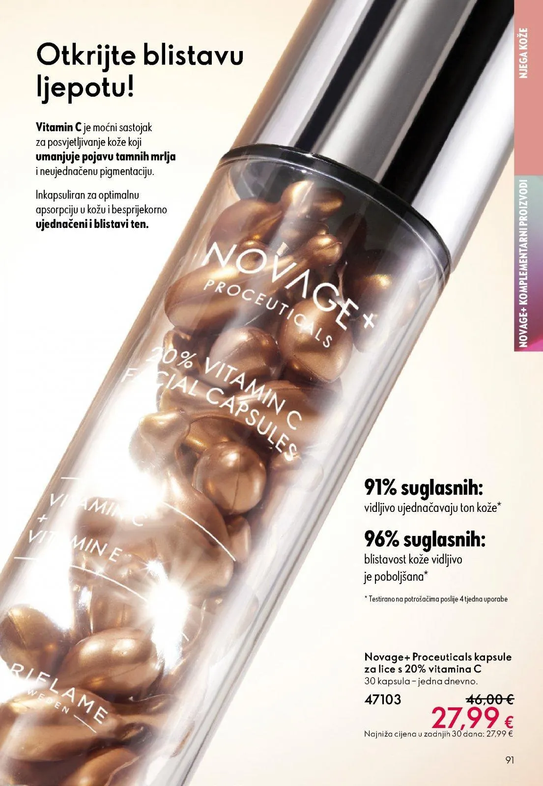 Katalog Oriflame katalog do 12.05.2026 od 22. travnja do 12. svibnja 2026. - Pregled Stranica 91