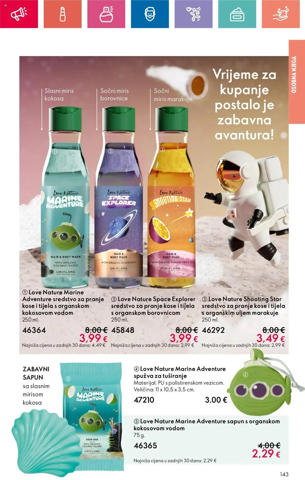 Katalog Katalog 11/2024 Oriflame od 1. kolovoza do 21. kolovoza 2024. - Pregled Stranica 143