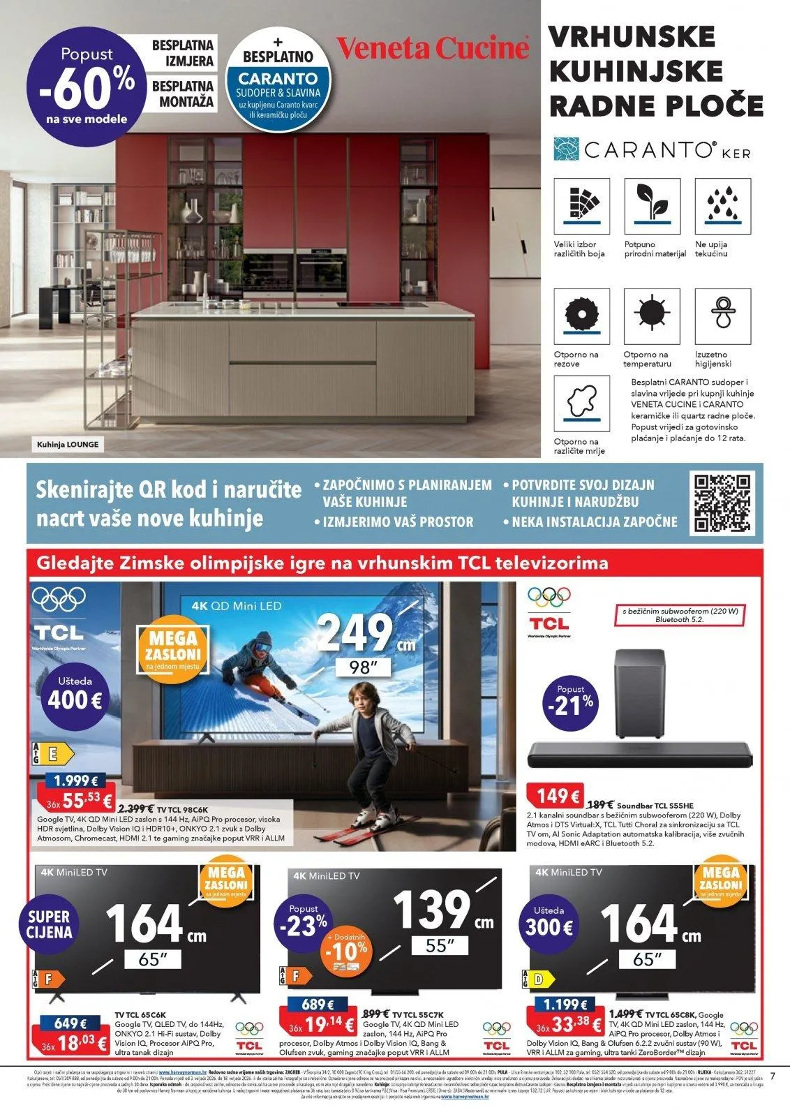 Katalog Harvey Norman katalog do 18.02.2026 od 7. veljače do 18. veljače 2026. - Pregled Stranica 7