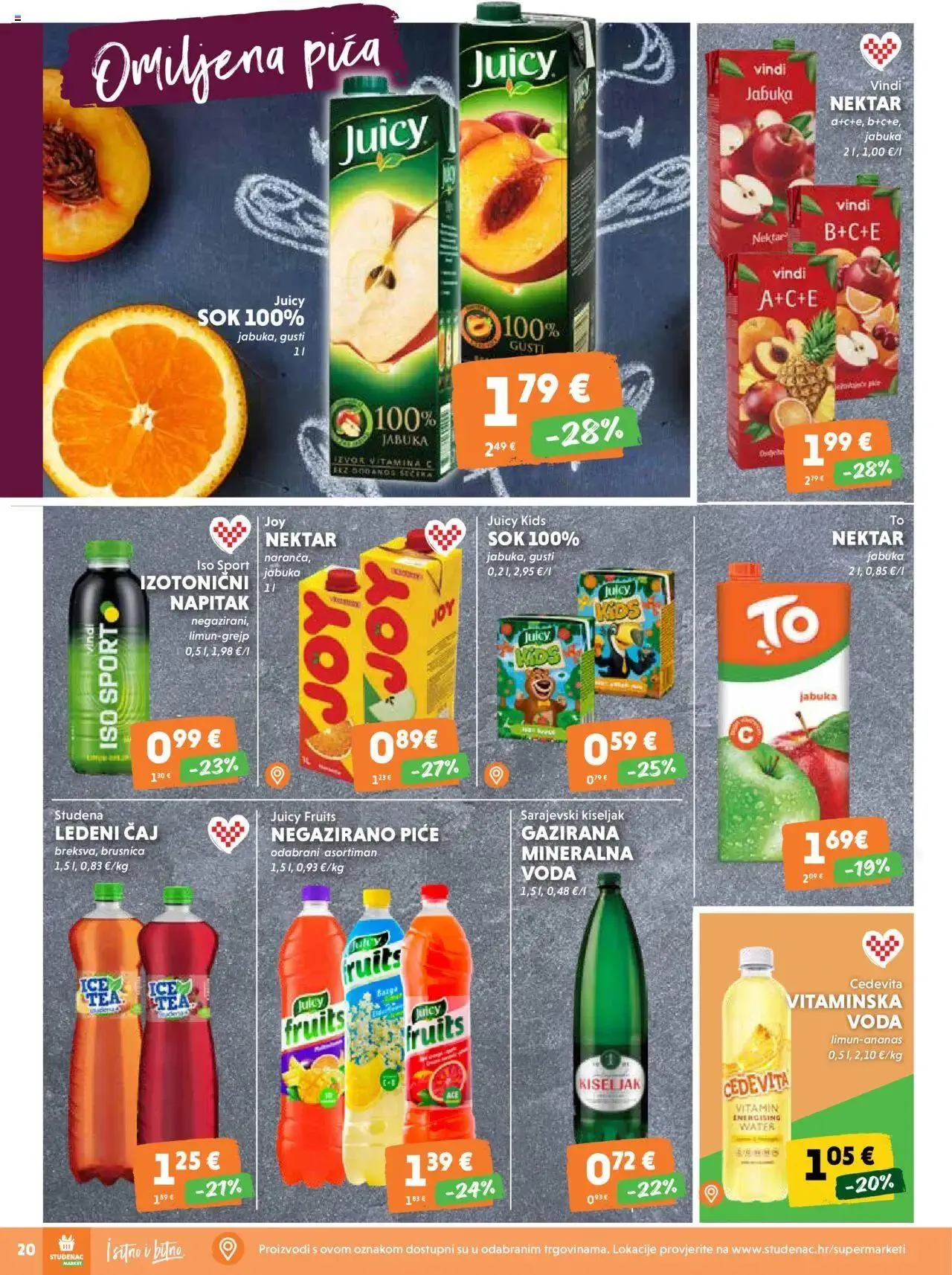 Katalog Katalog Studenac od 10. listopada do 16. listopada 2024. - Pregled Stranica 20