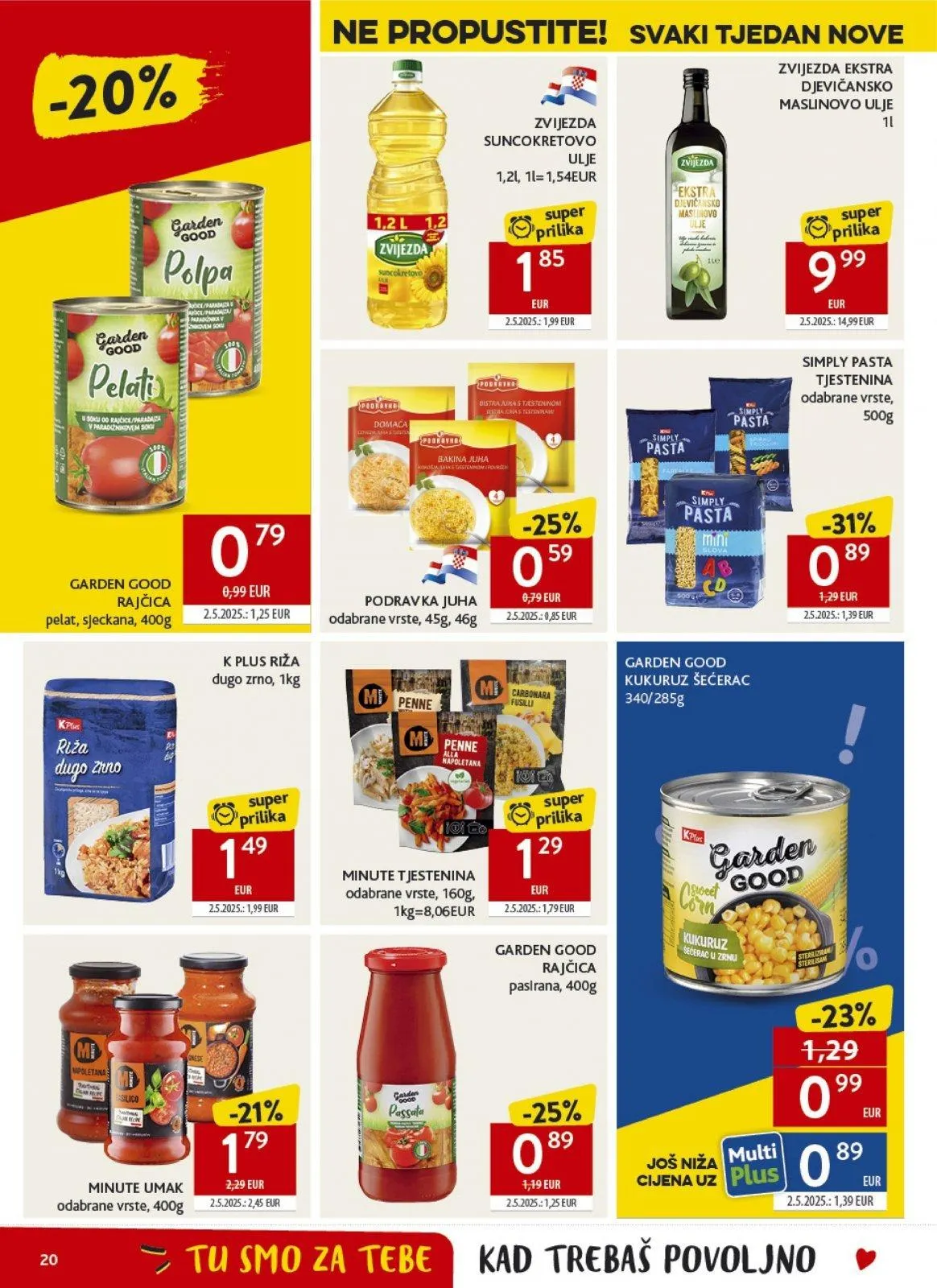 Katalog Konzum katalog do 14.04.2026 od 8. travnja do 14. travnja 2026. - Pregled Stranica 20