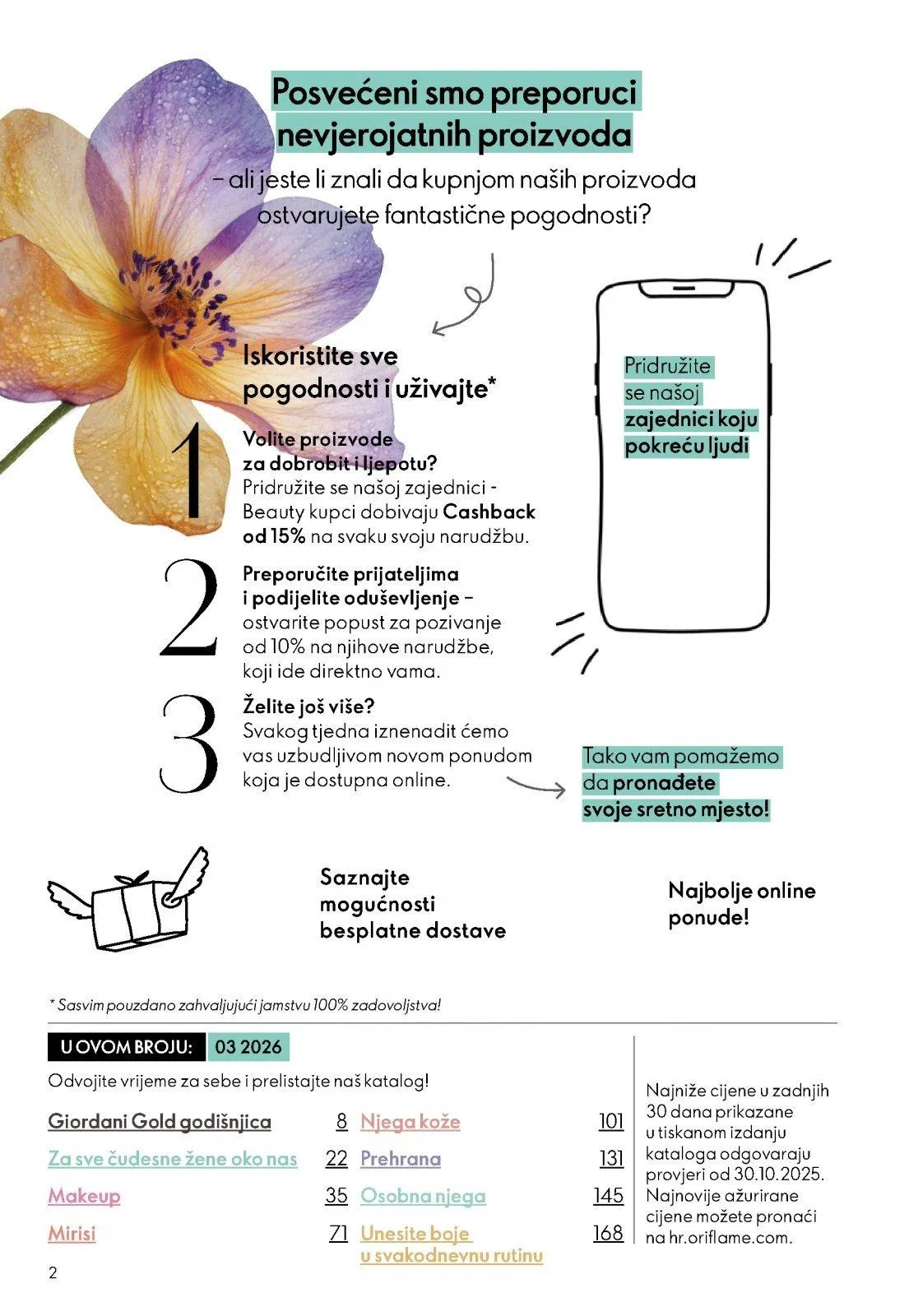 Katalog Oriflame katalog do 10.03.2026 od 21. veljače do 10. ožujka 2026. - Pregled Stranica 2
