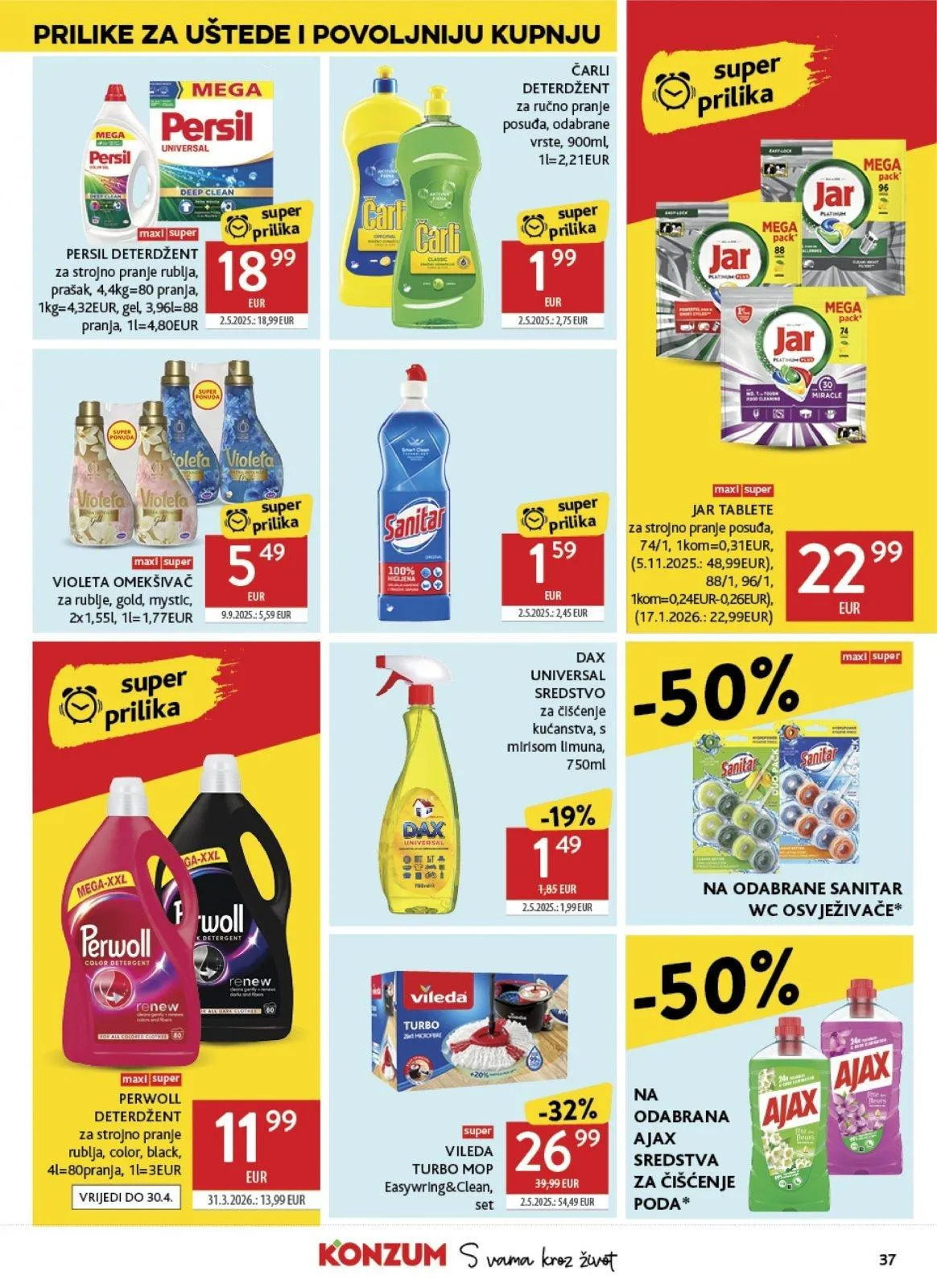 Katalog Konzum katalog do 21.04.2026 od 16. travnja do 21. travnja 2026. - Pregled Stranica 37