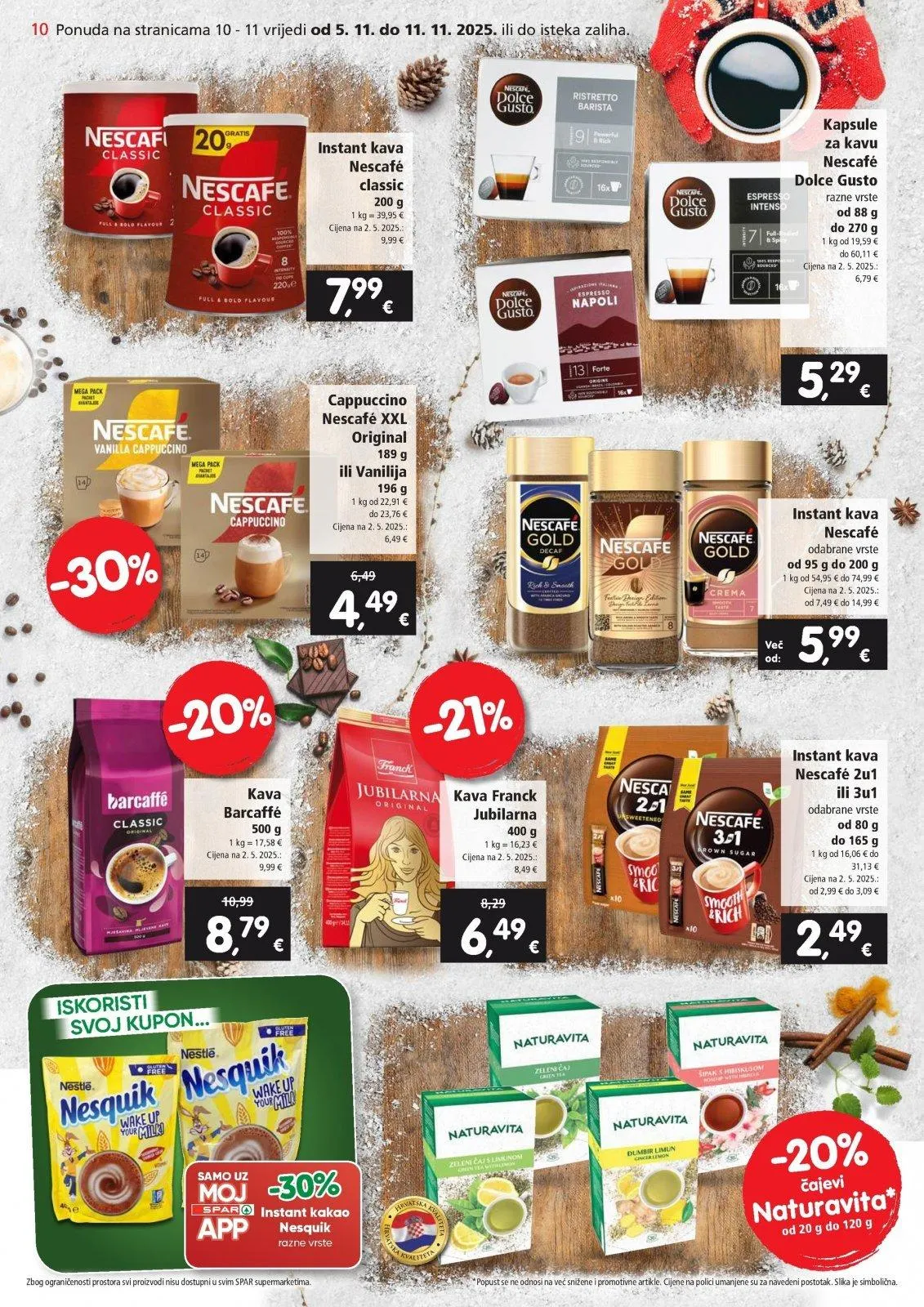 Katalog Spar katalog do 11.11.2025 od 5. studenoga do 11. studenoga 2025. - Pregled Stranica 10