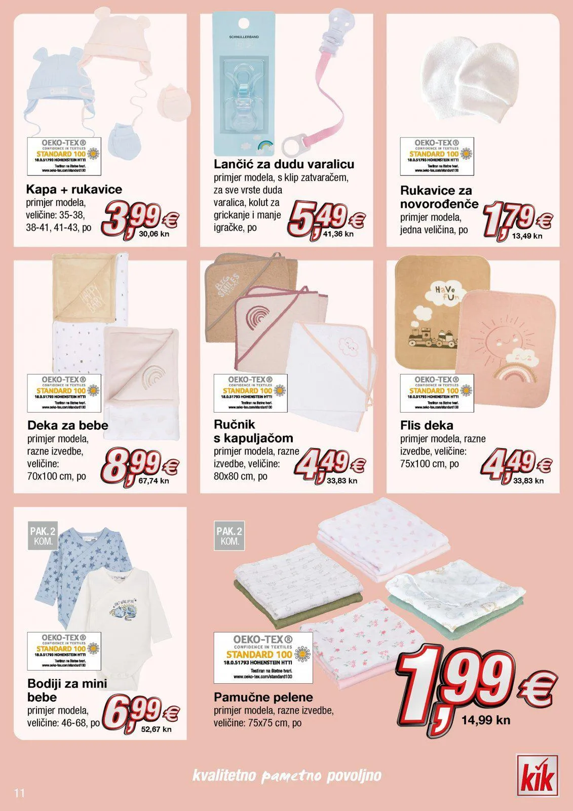 Katalog KiK katalog do 17.09.2023 od 8. rujna do 17. rujna 2023. - Pregled Stranica 11