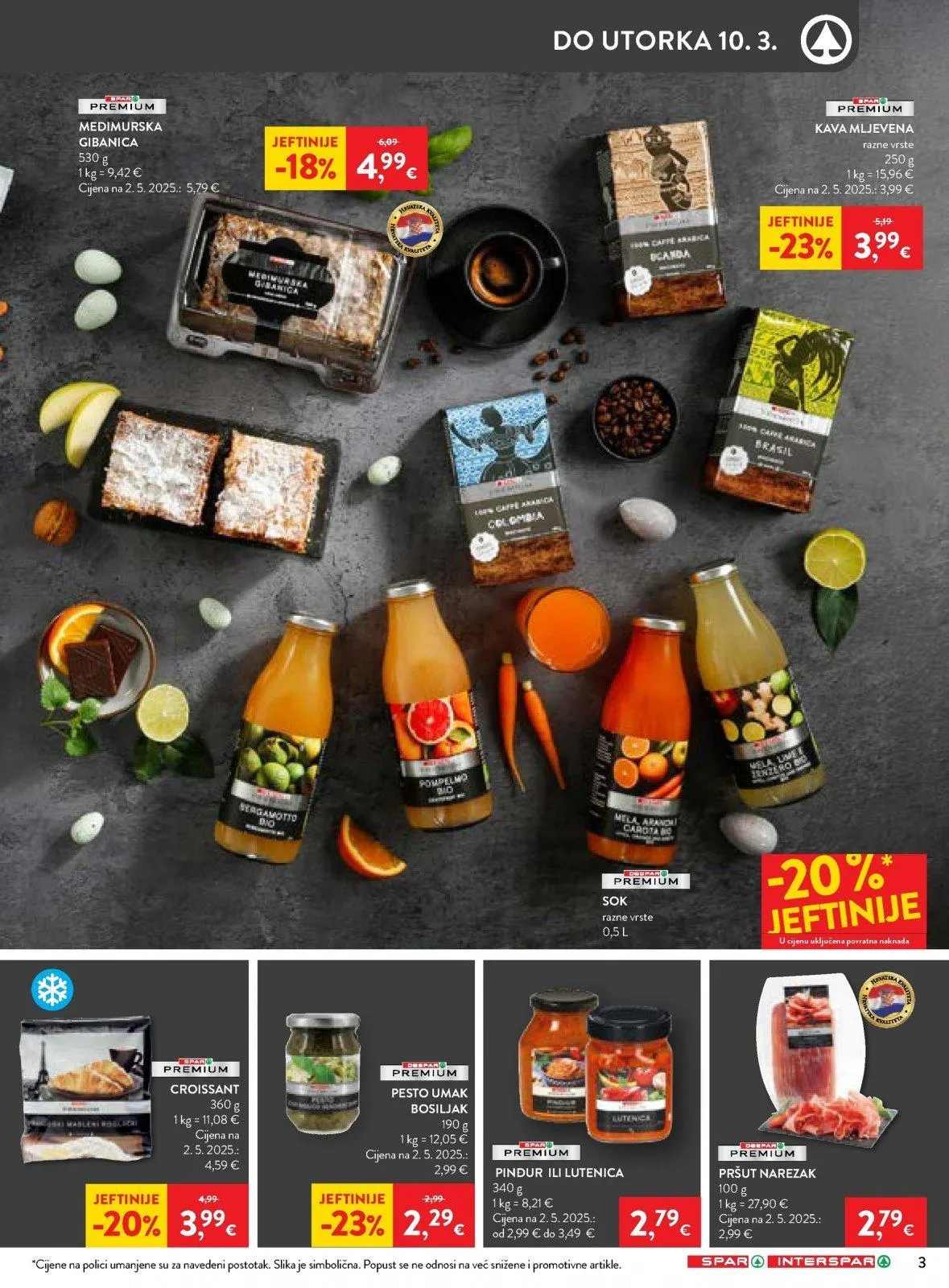 Katalog Interspar katalog do 10.03.2026 od 5. ožujka do 10. ožujka 2026. - Pregled Stranica 3
