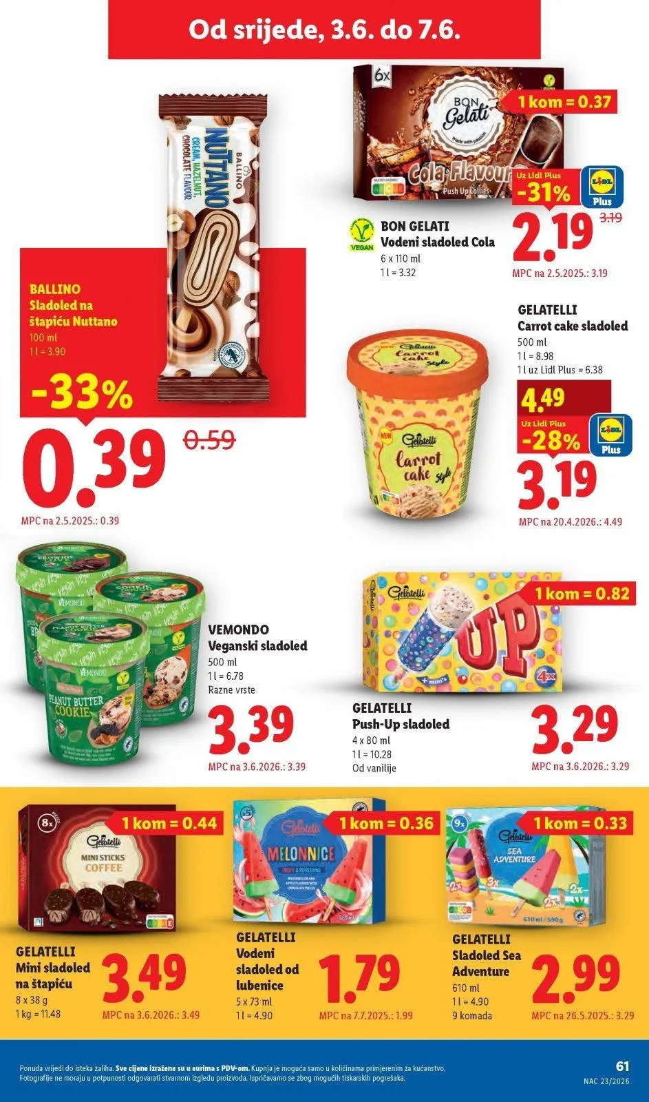 Katalog Lidl katalog do 07.06.2026 od 28. svibnja do 7. lipnja 2026. - Pregled Stranica 61