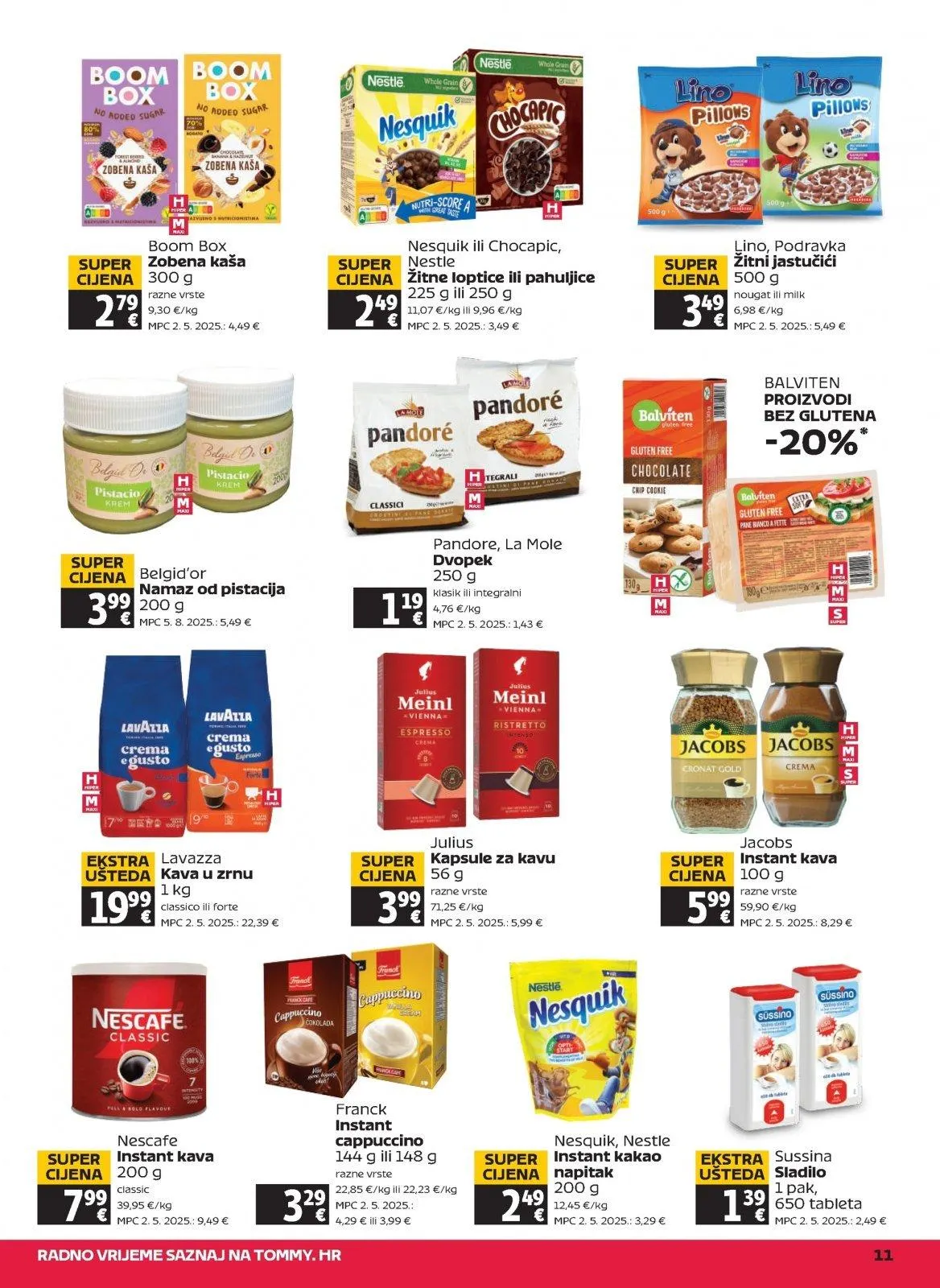 Katalog Tommy katalog do 08.04.2026 od 2. travnja do 8. travnja 2026. - Pregled Stranica 11