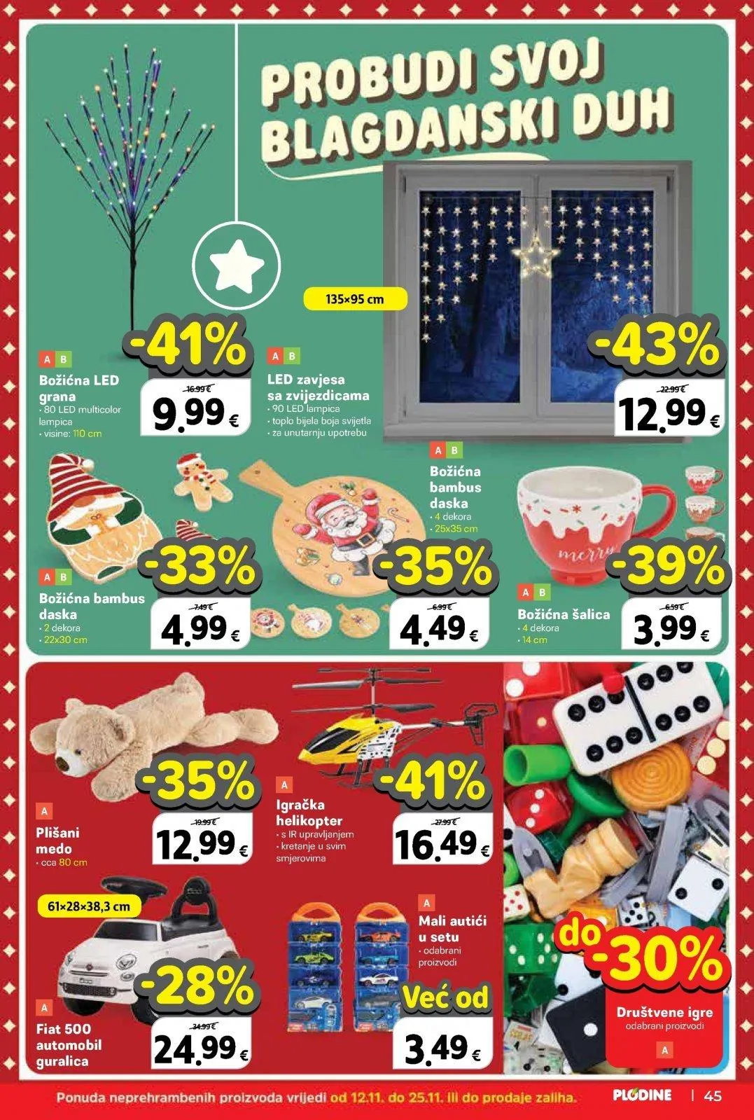 Katalog Plodine katalog do 18.11.2025 od 12. studenoga do 18. studenoga 2025. - Pregled Stranica 45