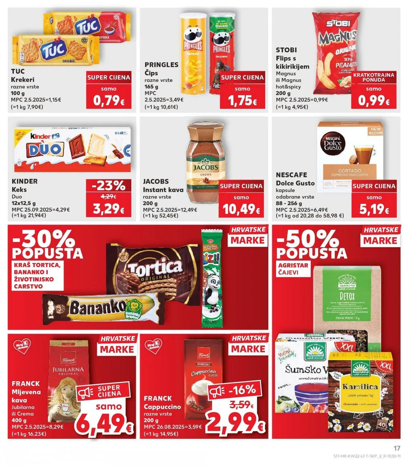 Katalog Kaufland katalog do 02.06.2026 od 27. svibnja do 2. lipnja 2026. - Pregled Stranica 17
