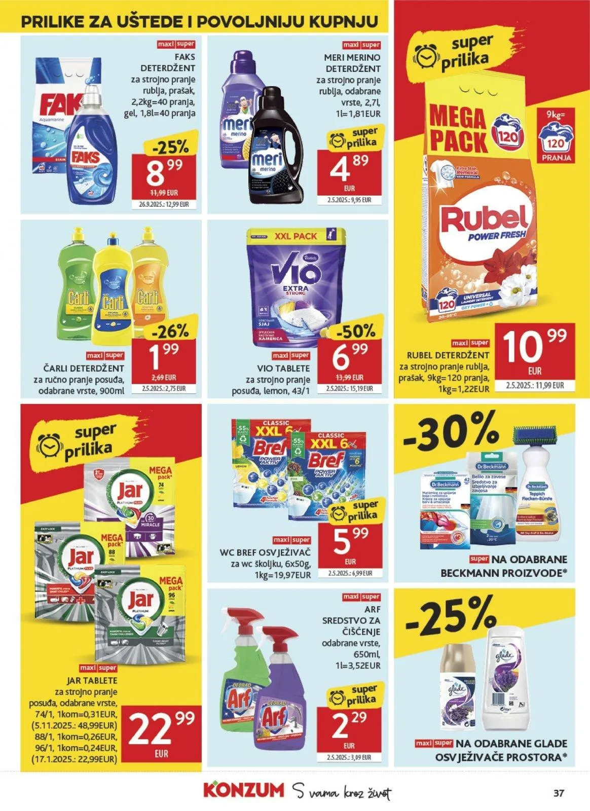 Katalog Konzum katalog do 17.02.2026 od 12. veljače do 17. veljače 2026. - Pregled Stranica 37