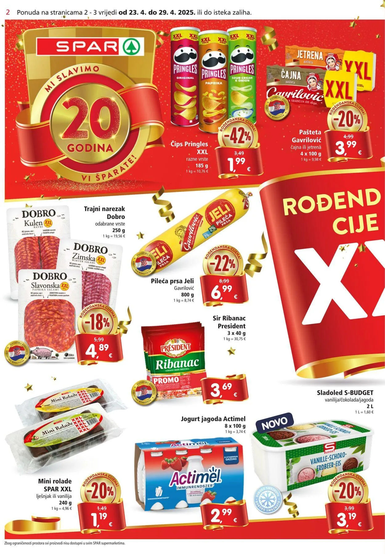 Katalog Spar od 23. travnja do 29. lipnja 2027. - Pregled Stranica 2
