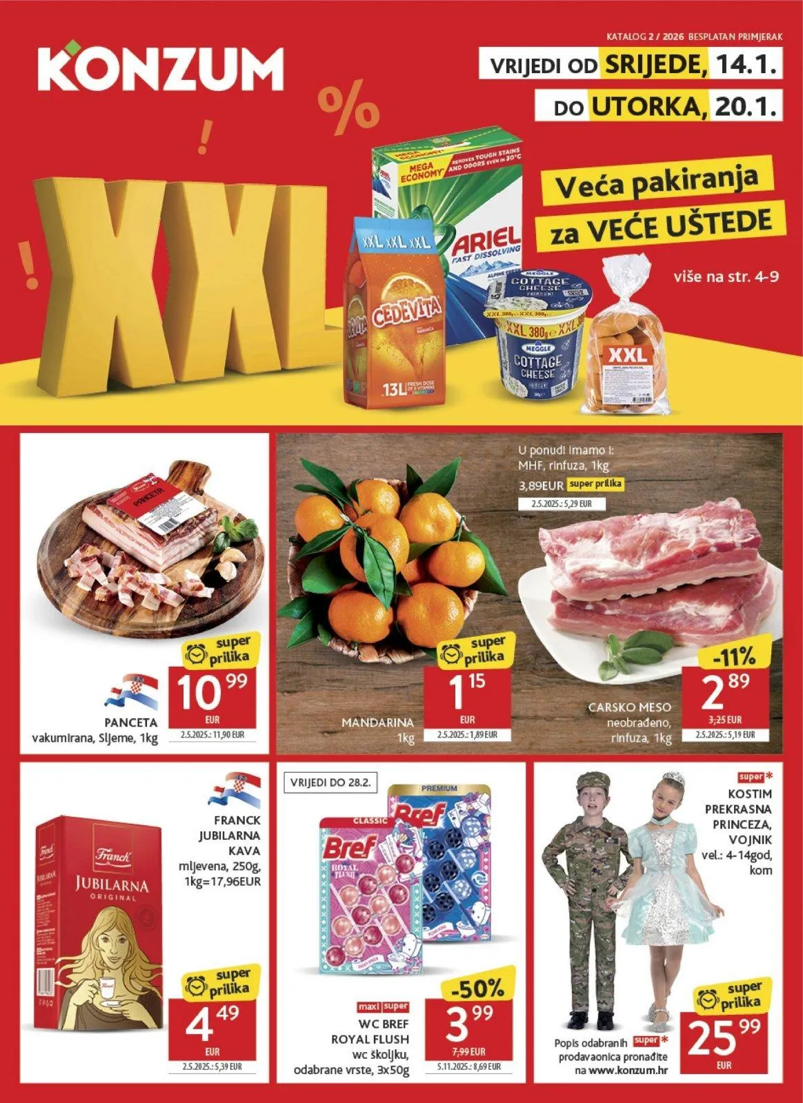 Konzum katalog do 20.01.2026 - 0