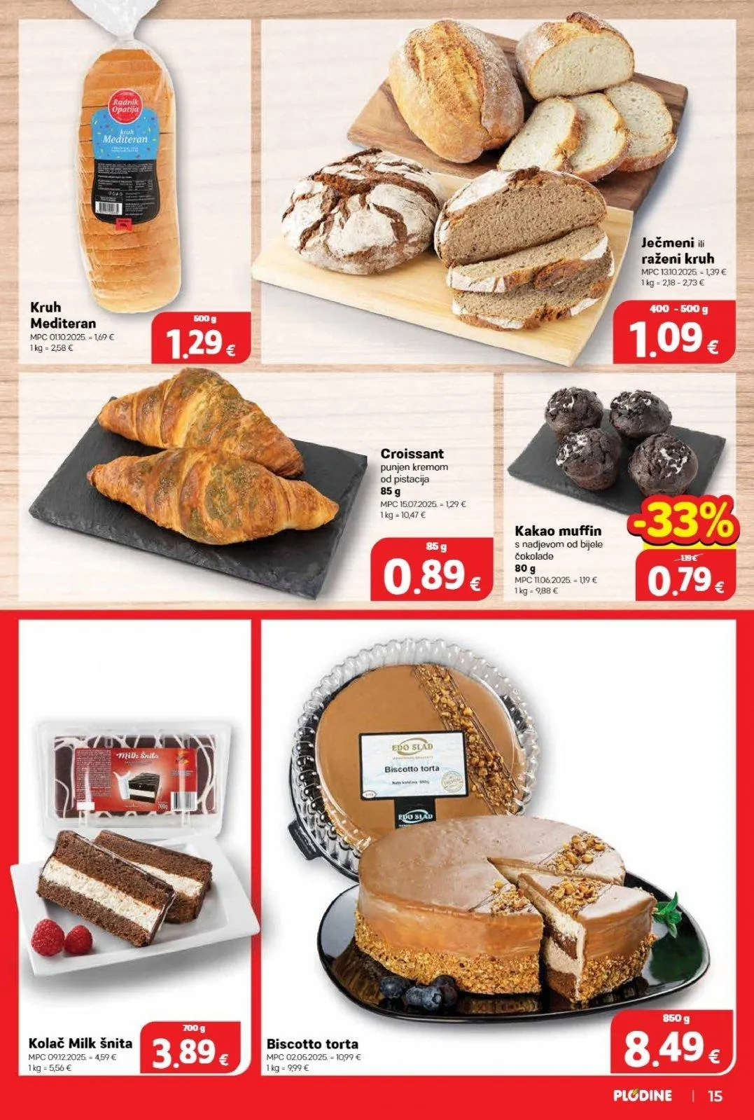 Katalog Plodine katalog do 03.03.2026 od 26. veljače do 3. ožujka 2026. - Pregled Stranica 15