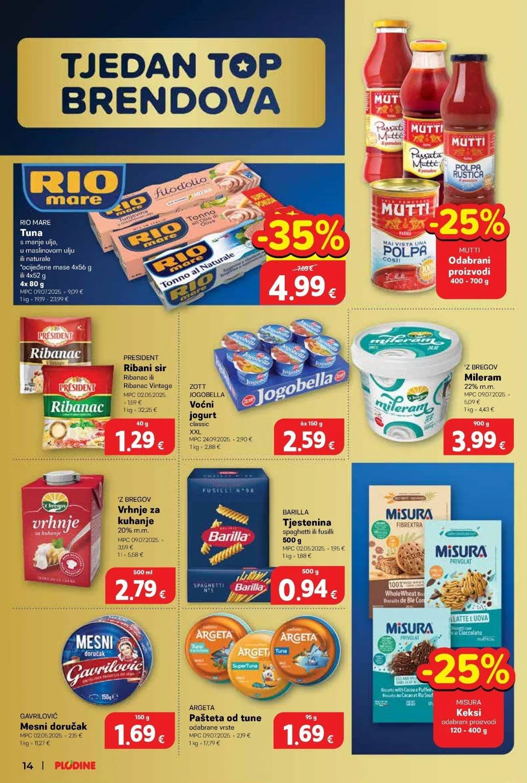 Katalog Plodine katalog do 14.04.2026 od 8. travnja do 14. travnja 2026. - Pregled Stranica 14