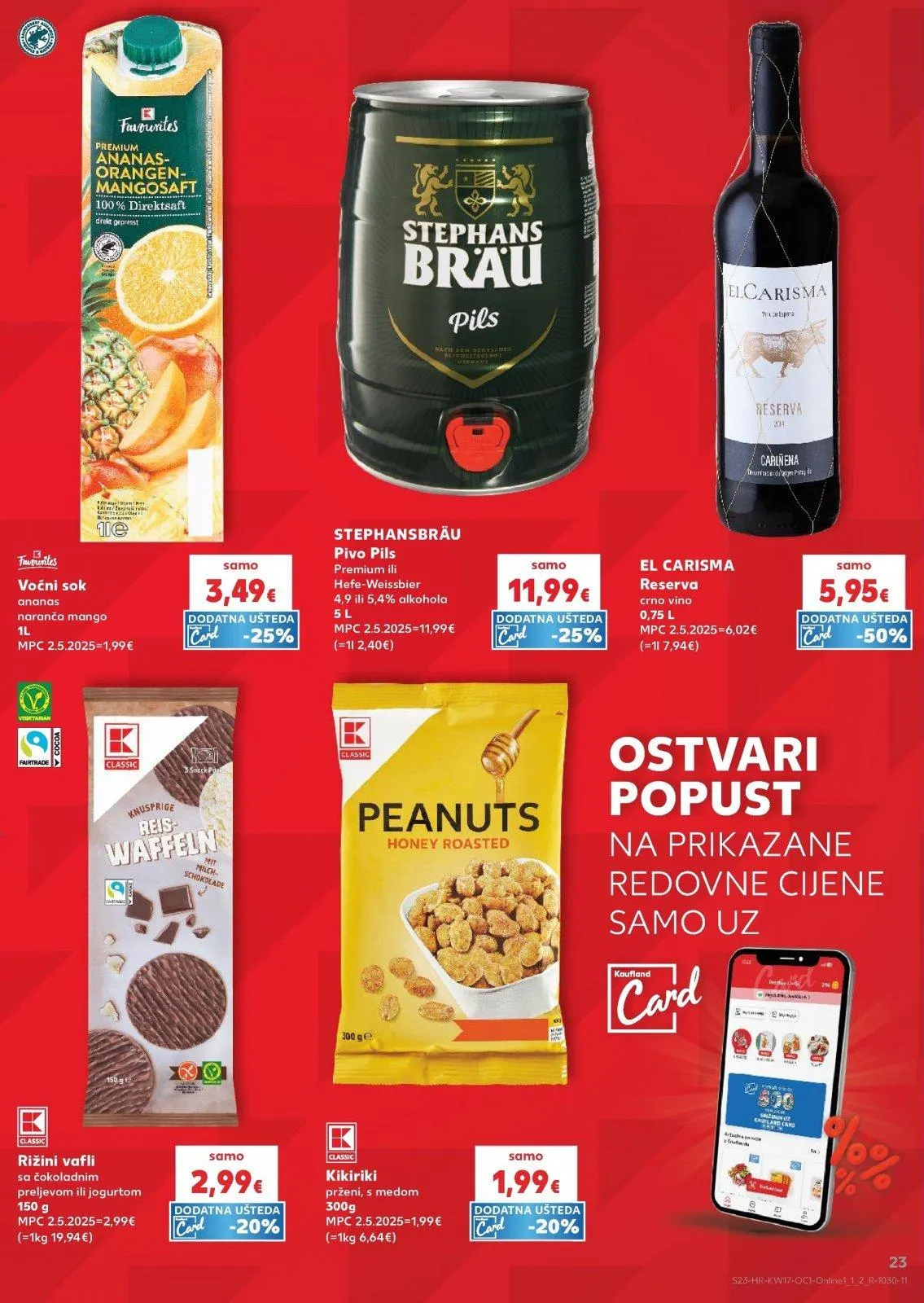 Katalog Kaufland katalog do 28.04.2026 od 22. travnja do 28. travnja 2026. - Pregled Stranica 23