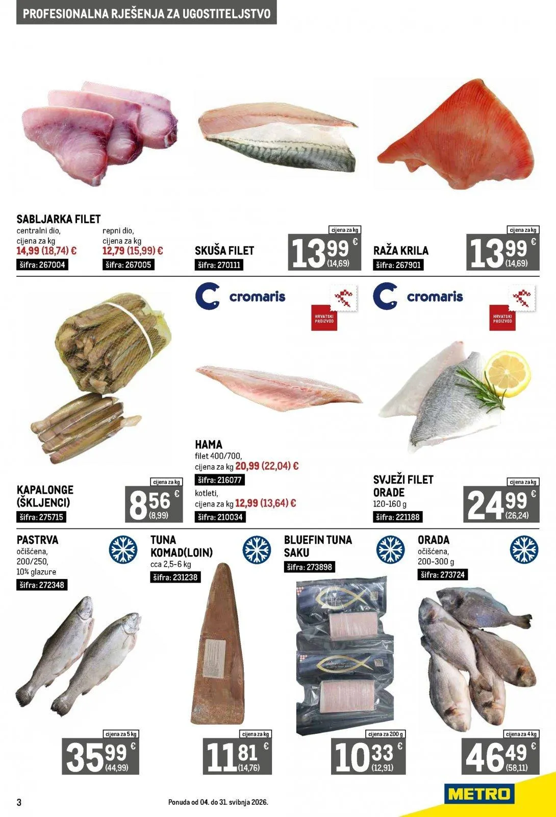 Katalog Metro katalog do 01.06.2026 od 8. svibnja do 1. lipnja 2026. - Pregled Stranica 3