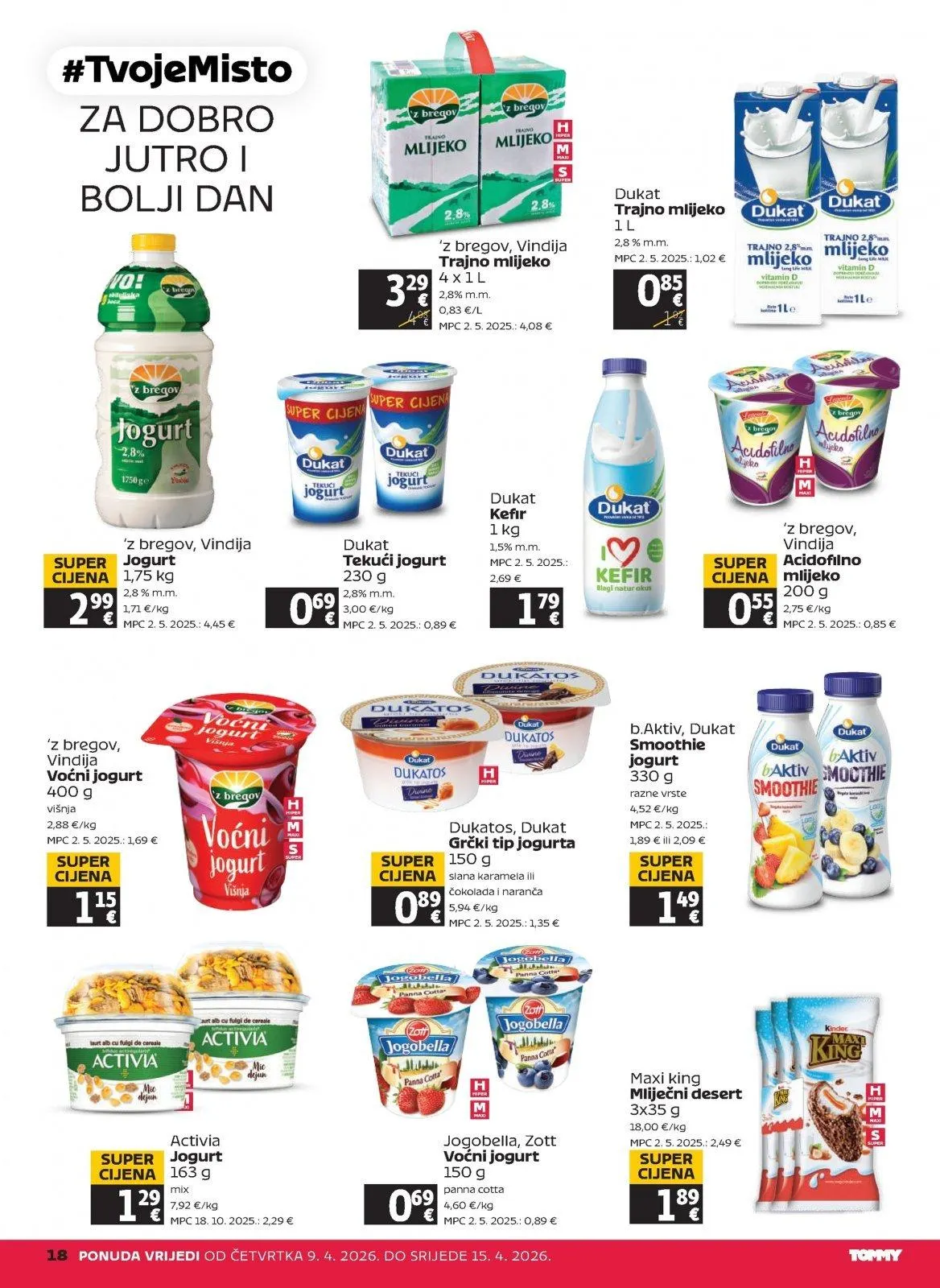 Katalog Tommy katalog do 15.04.2026 od 9. travnja do 15. travnja 2026. - Pregled Stranica 18