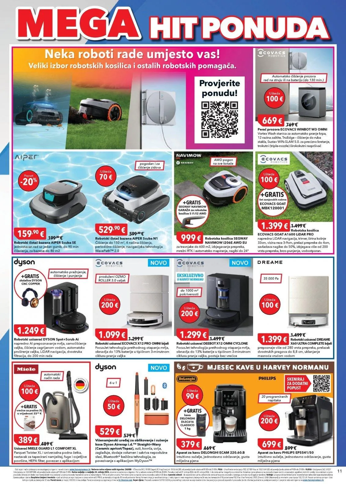Katalog Harvey Norman katalog do 28.05.2026 od 22. svibnja do 28. svibnja 2026. - Pregled Stranica 11