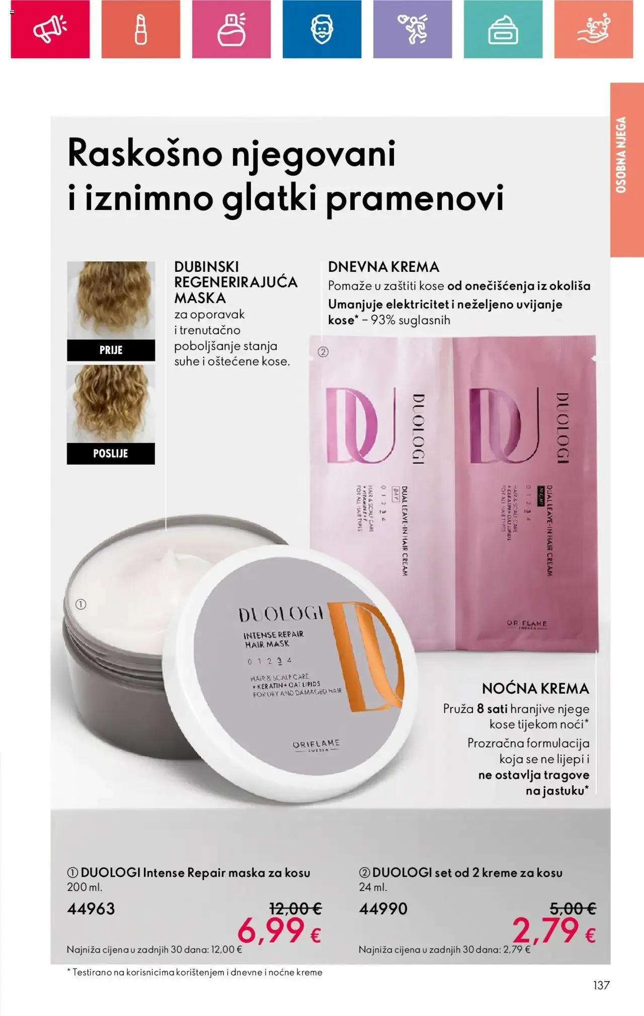 Katalog Katalog 11/2024 Oriflame od 1. kolovoza do 21. kolovoza 2024. - Pregled Stranica 137