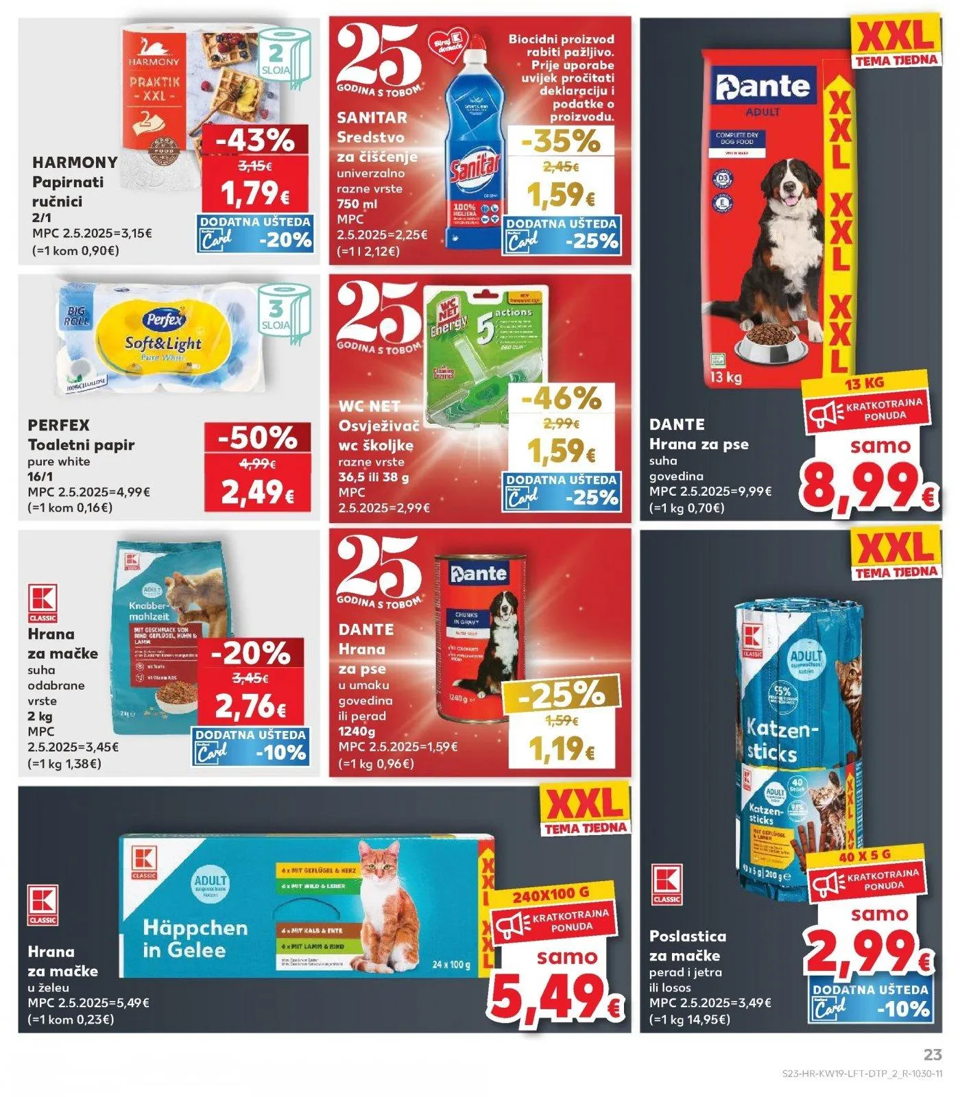 Katalog Kaufland katalog do 12.05.2026 od 8. svibnja do 12. svibnja 2026. - Pregled Stranica 23