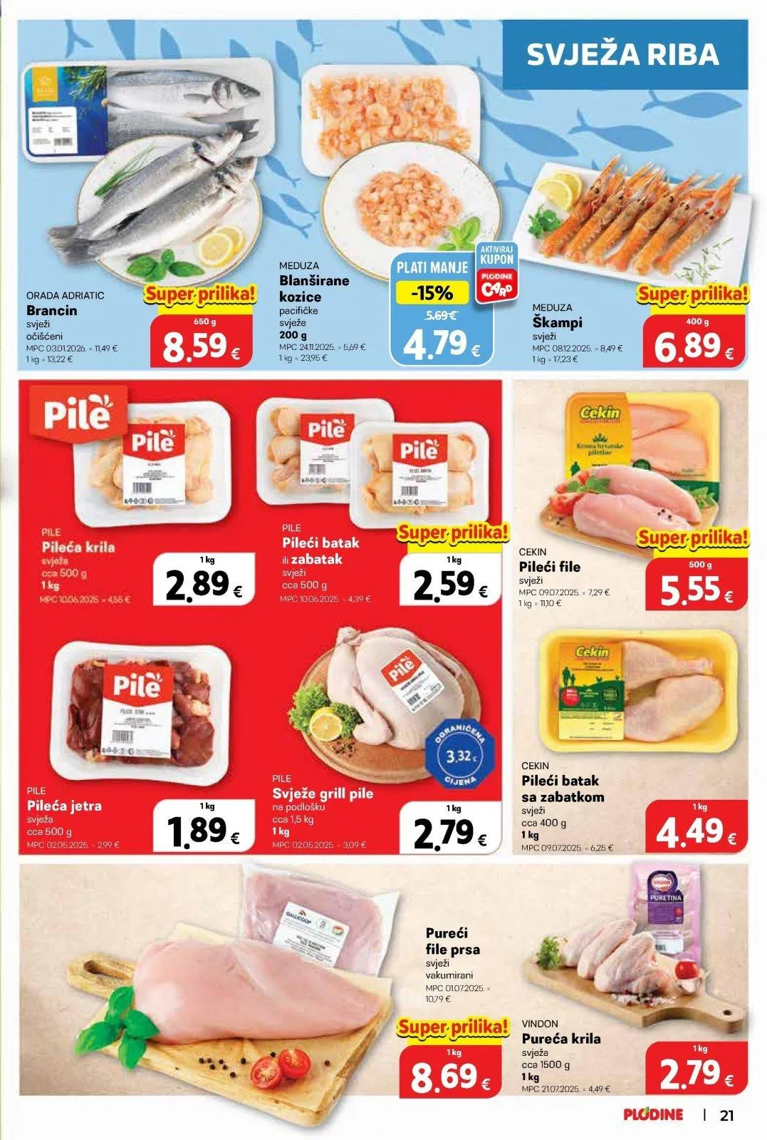 Katalog Plodine katalog do 10.03.2026 od 5. ožujka do 10. ožujka 2026. - Pregled Stranica 21