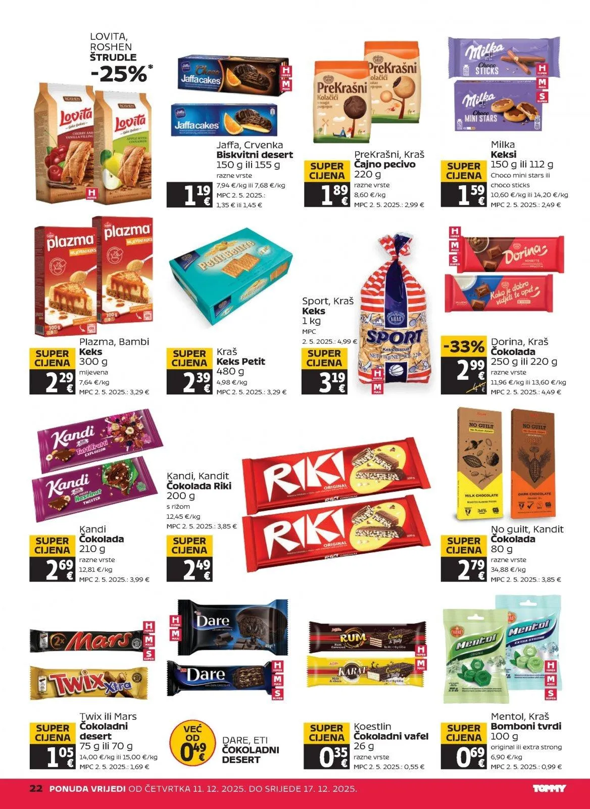 Katalog Tommy katalog do 17.12.2025 od 11. prosinca do 17. prosinca 2025. - Pregled Stranica 22