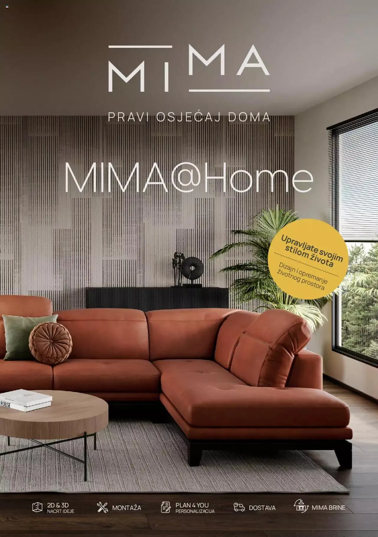Mima namještaj - @Home brošura - 0