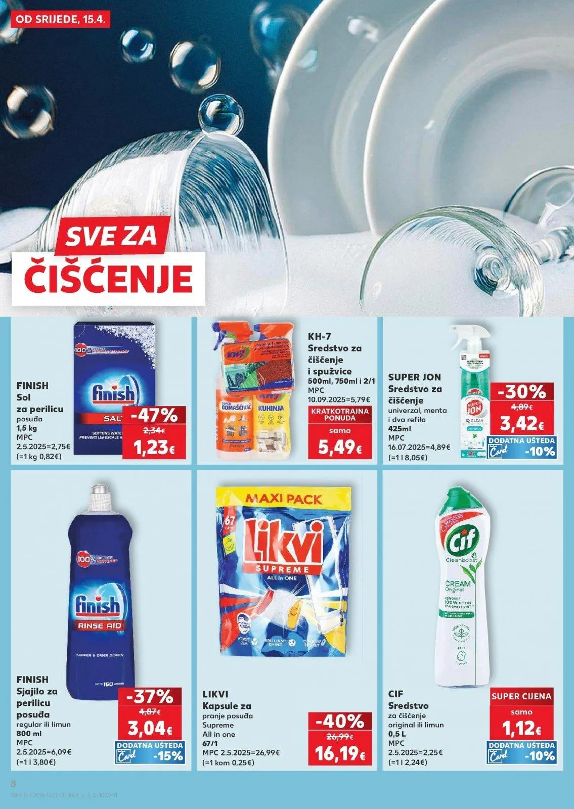 Katalog Kaufland katalog do 21.04.2026 od 15. travnja do 21. travnja 2026. - Pregled Stranica 8
