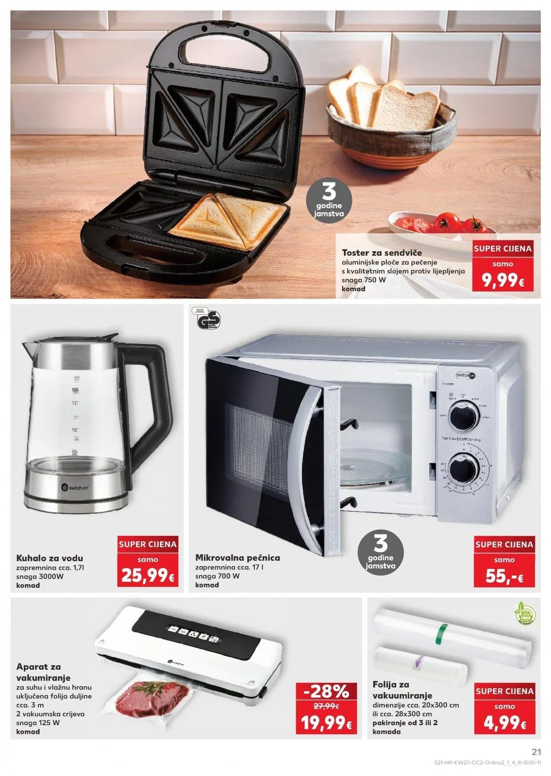 Katalog Kaufland katalog do 07.07.2026 od 1. srpnja do 7. srpnja 2026. - Pregled Stranica 21