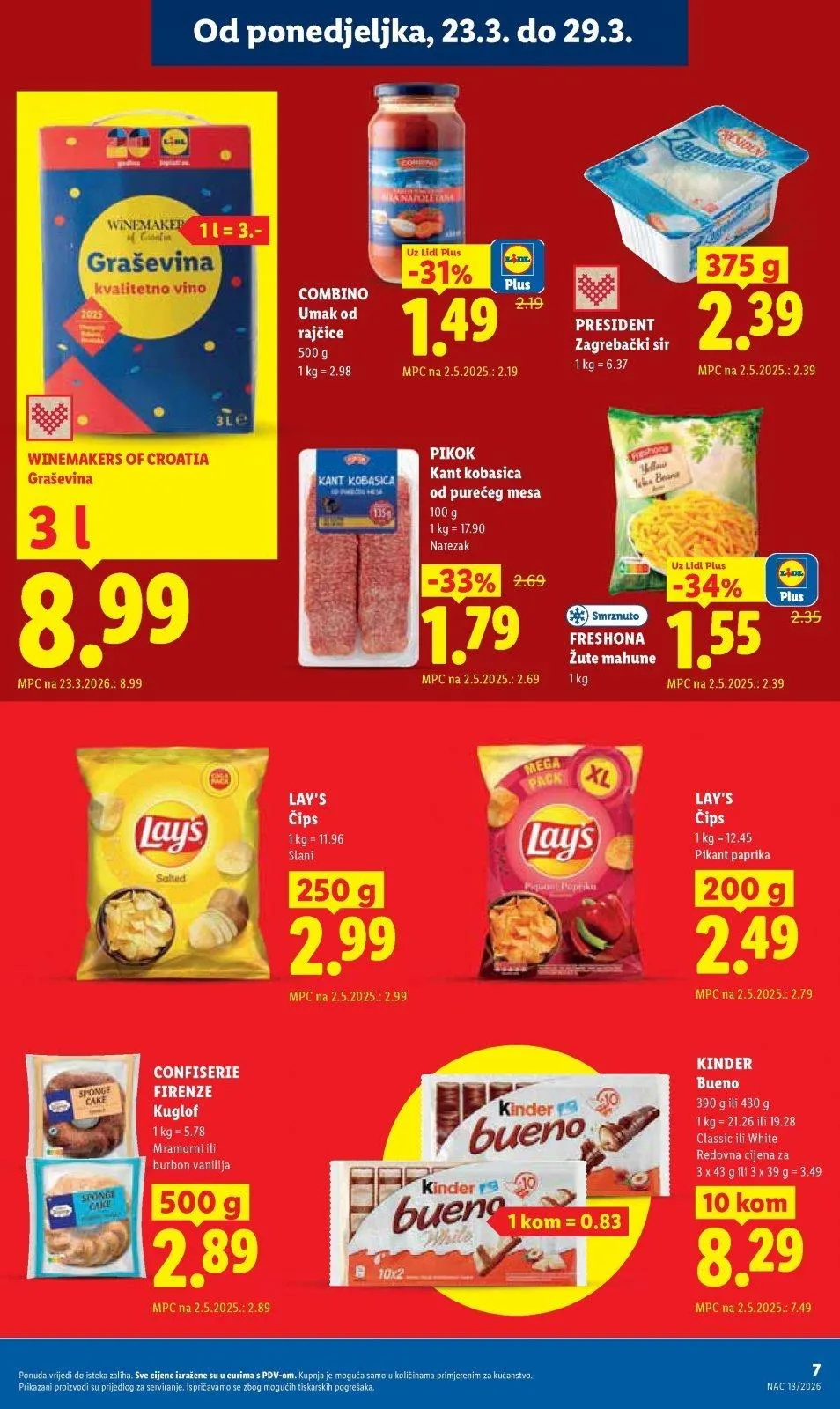 Katalog Lidl katalog do 29.03.2026 od 19. ožujka do 29. ožujka 2026. - Pregled Stranica 7