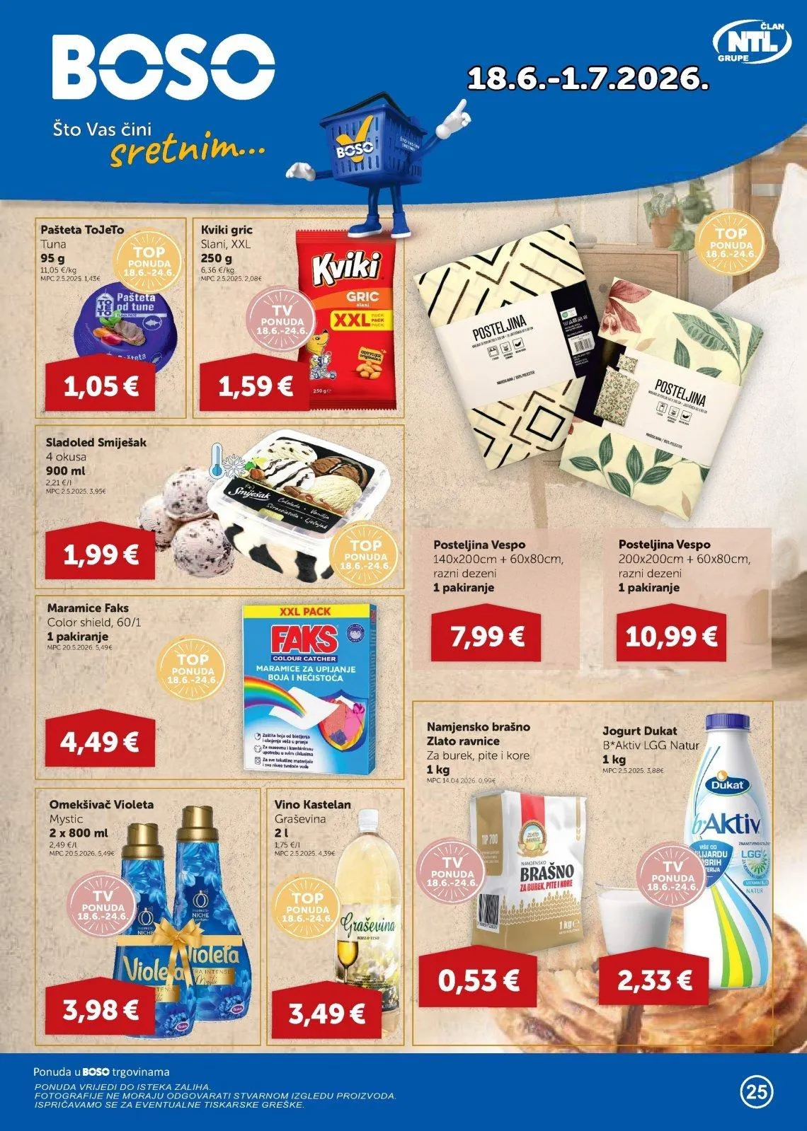 Katalog Boso katalog do 01.07.2026 od 18. lipnja do 1. srpnja 2026. - Pregled Stranica 1