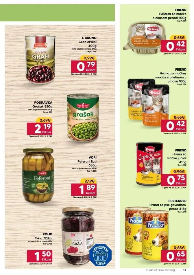 Katalog Pivac katalog do 29.03.2026 od 23. ožujka do 29. ožujka 2026. - Pregled Stranica 11