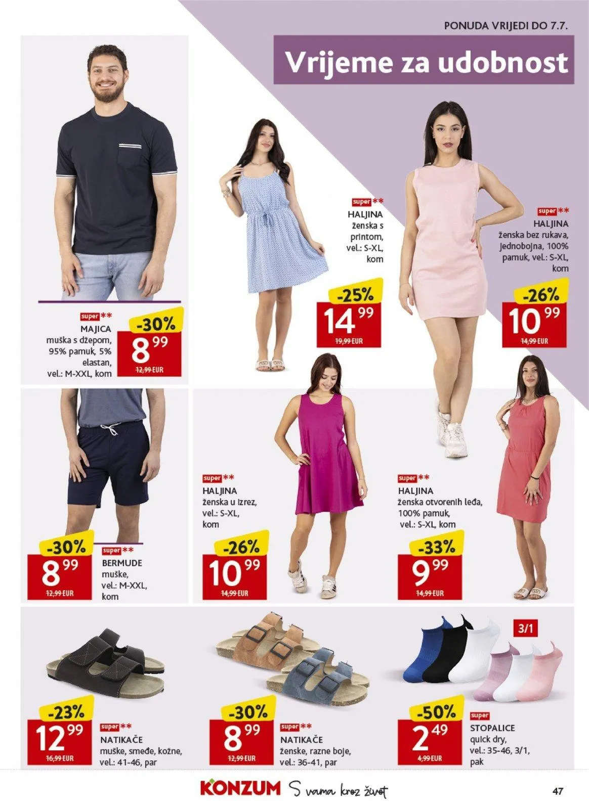 Katalog Konzum katalog do 23.06.2026 od 17. lipnja do 23. lipnja 2026. - Pregled Stranica 47