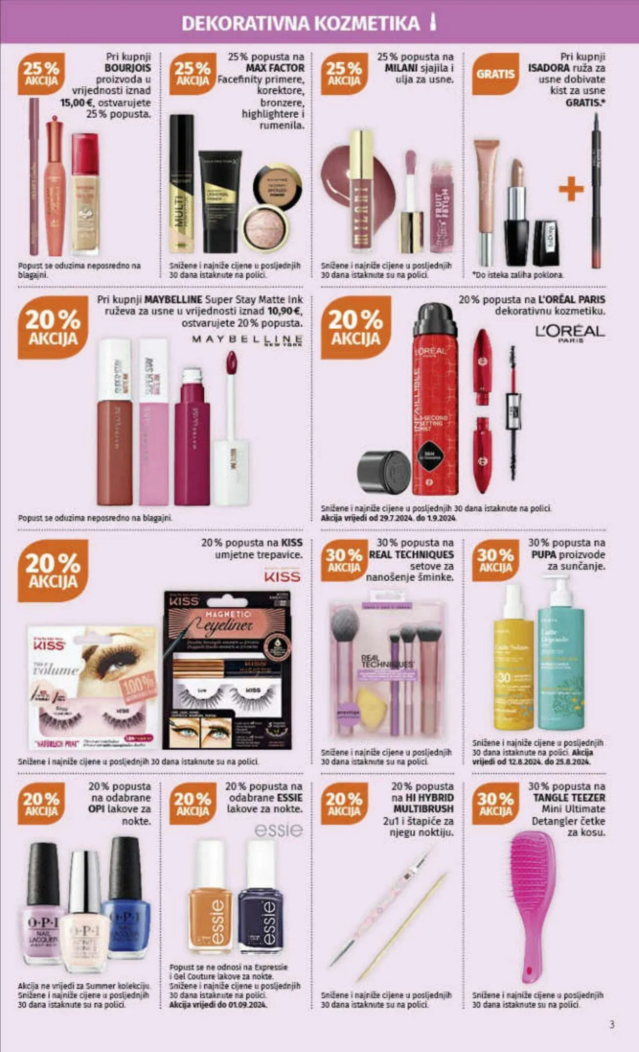 Katalog Müller od 12. kolovoza do 18. kolovoza 2024. - Pregled Stranica 3