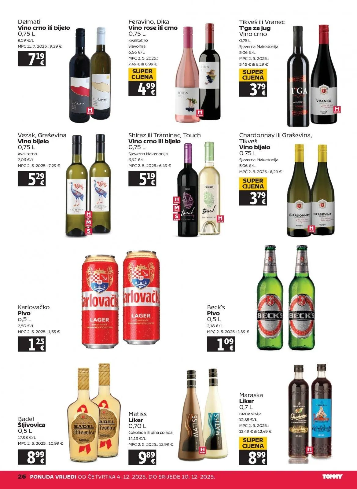 Katalog Tommy katalog do 10.12.2025 od 4. prosinca do 10. prosinca 2025. - Pregled Stranica 26