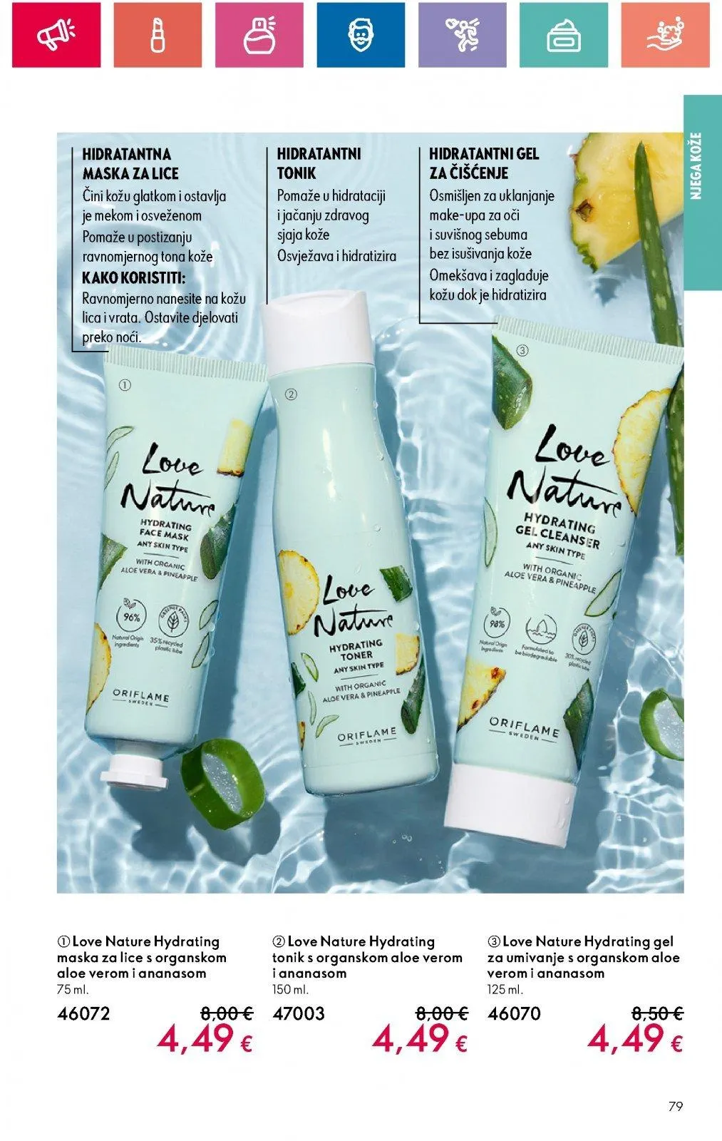 Katalog Oriflame katalog do 11.09.2024 od 29. kolovoza do 11. rujna 2024. - Pregled Stranica 79