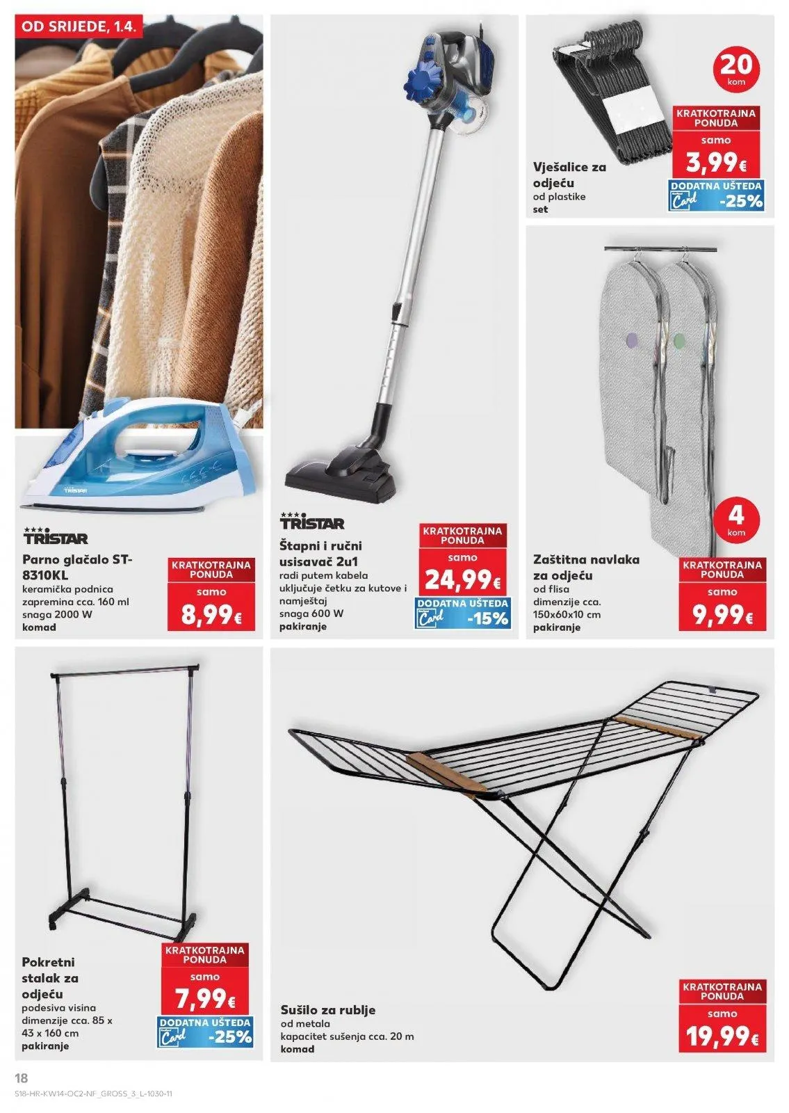 Katalog Kaufland katalog do 07.04.2026 od 1. travnja do 7. travnja 2026. - Pregled Stranica 18
