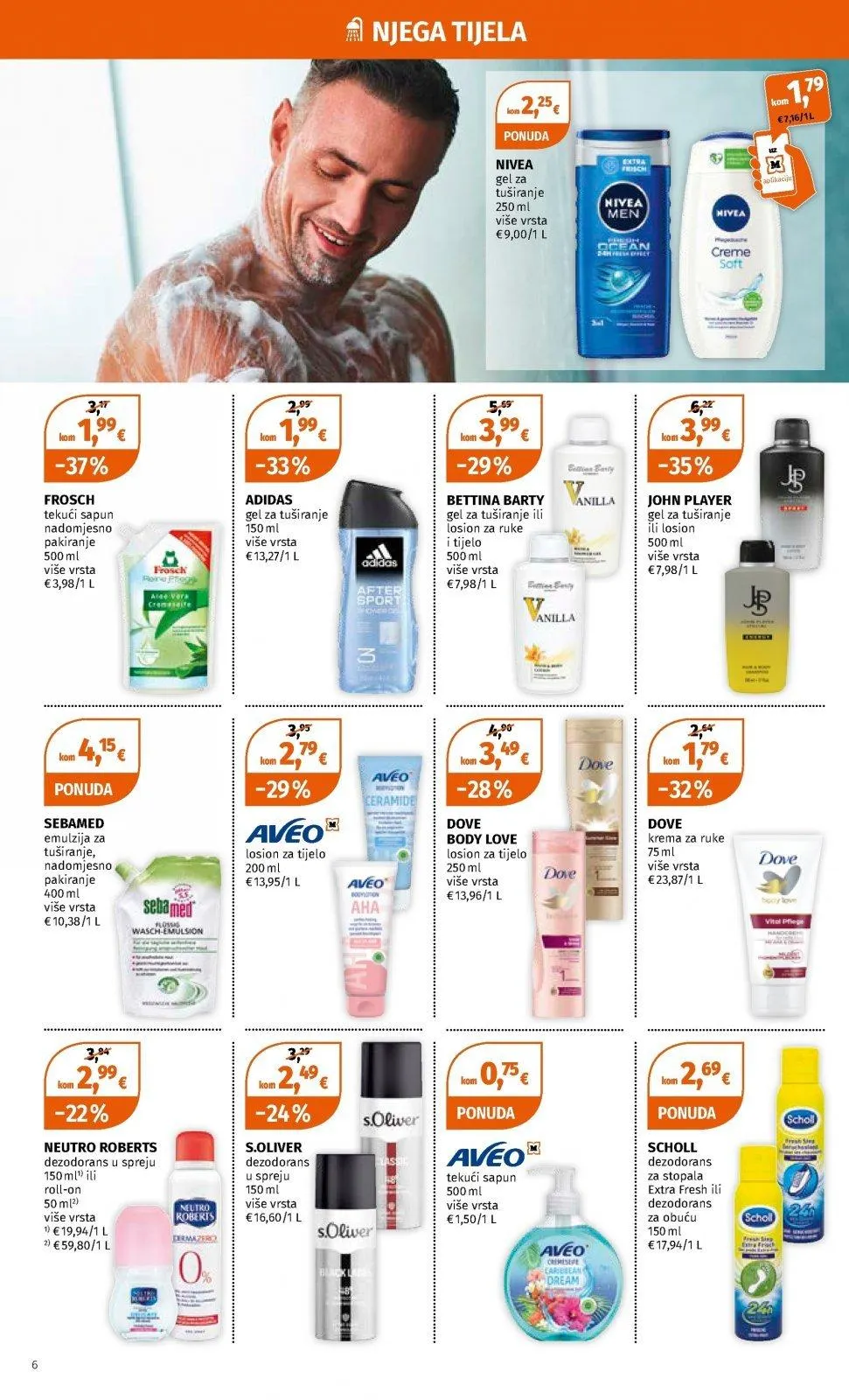 Katalog Müller katalog do 03.08.2024 od 27. srpnja do 3. kolovoza 2024. - Pregled Stranica 6