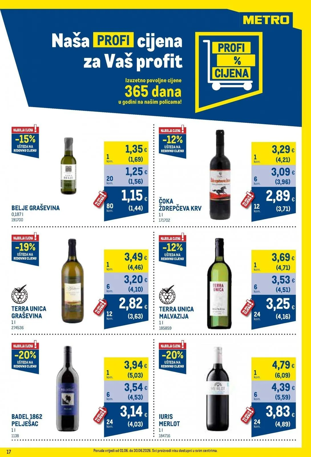 Katalog Metro katalog do 01.07.2026 od 9. lipnja do 1. srpnja 2026. - Pregled Stranica 17