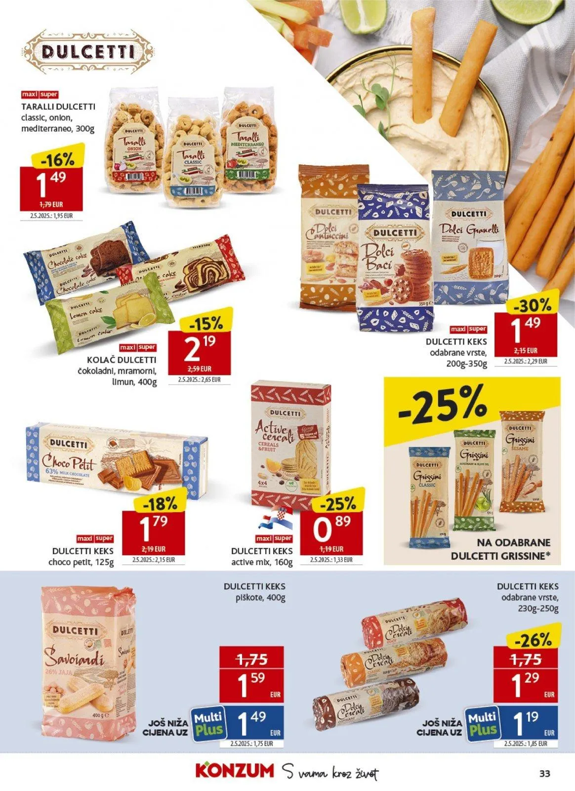 Katalog Konzum katalog do 28.04.2026 od 22. travnja do 28. travnja 2026. - Pregled Stranica 33