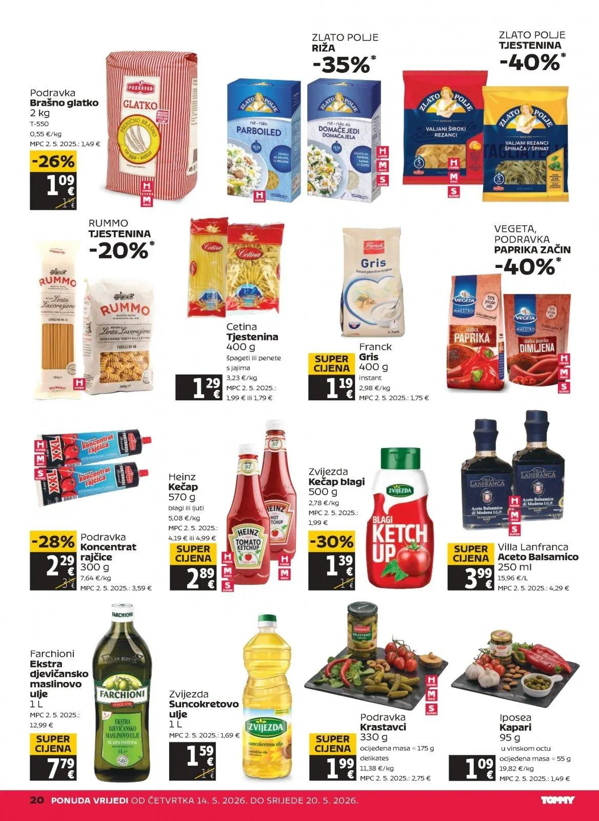 Katalog Tommy katalog do 20.05.2026 od 14. svibnja do 20. svibnja 2026. - Pregled Stranica 20