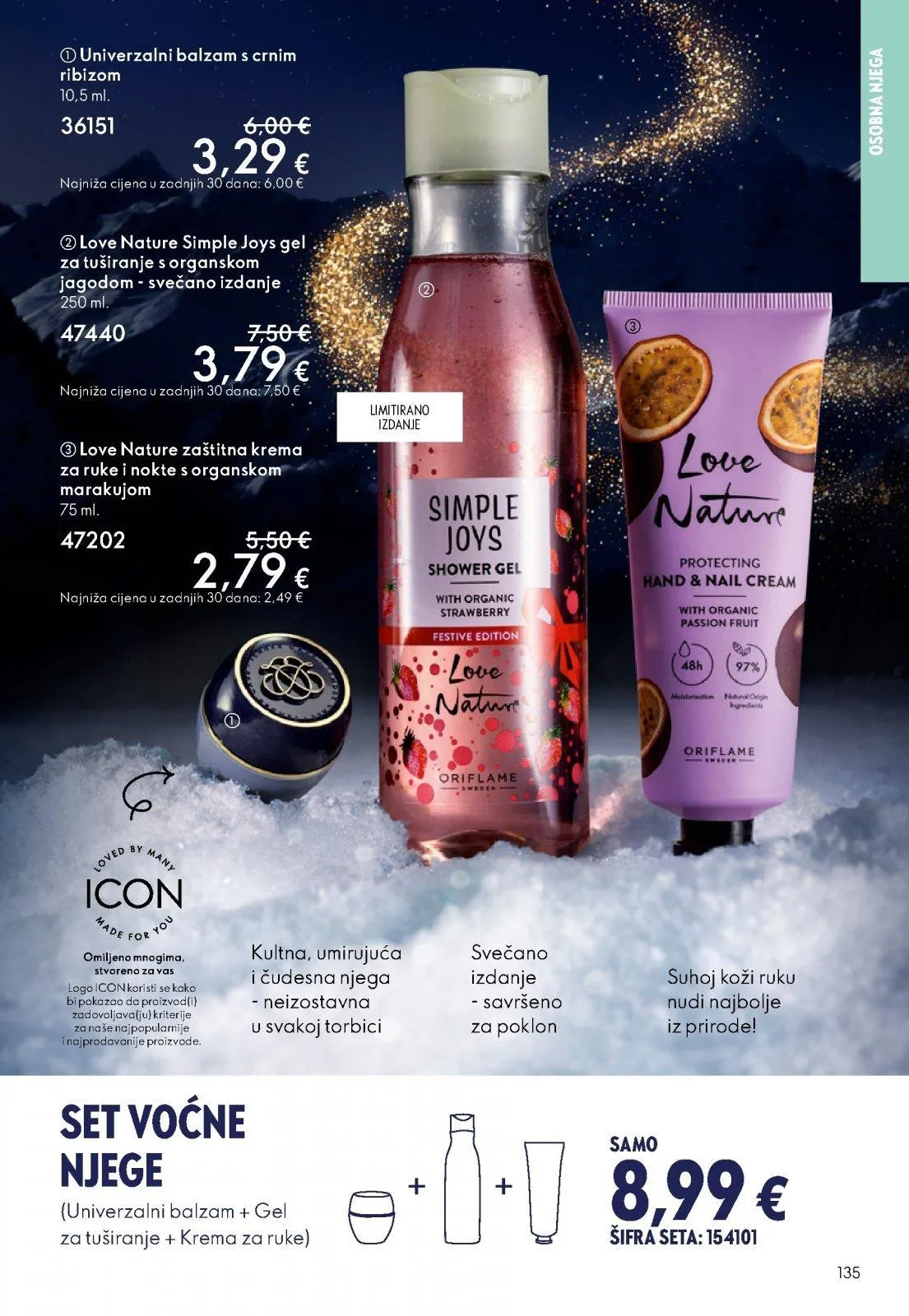 Katalog Oriflame katalog do 09.12.2025 od 3. prosinca do 9. prosinca 2025. - Pregled Stranica 135