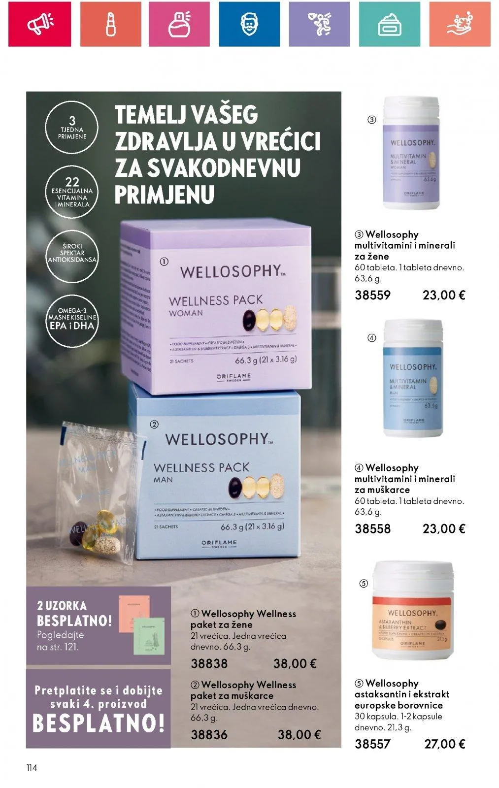 Katalog Oriflame katalog do 11.09.2024 od 29. kolovoza do 11. rujna 2024. - Pregled Stranica 114