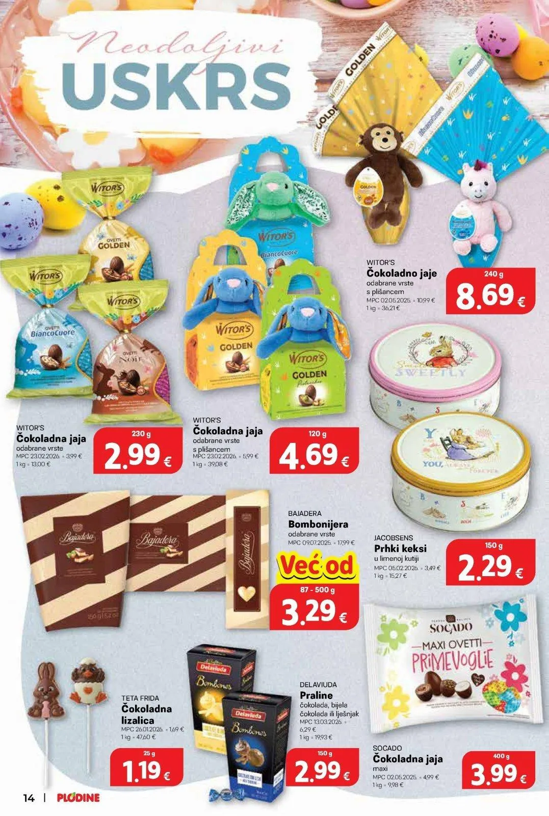 Katalog Plodine katalog do 31.03.2026 od 26. ožujka do 31. ožujka 2026. - Pregled Stranica 14
