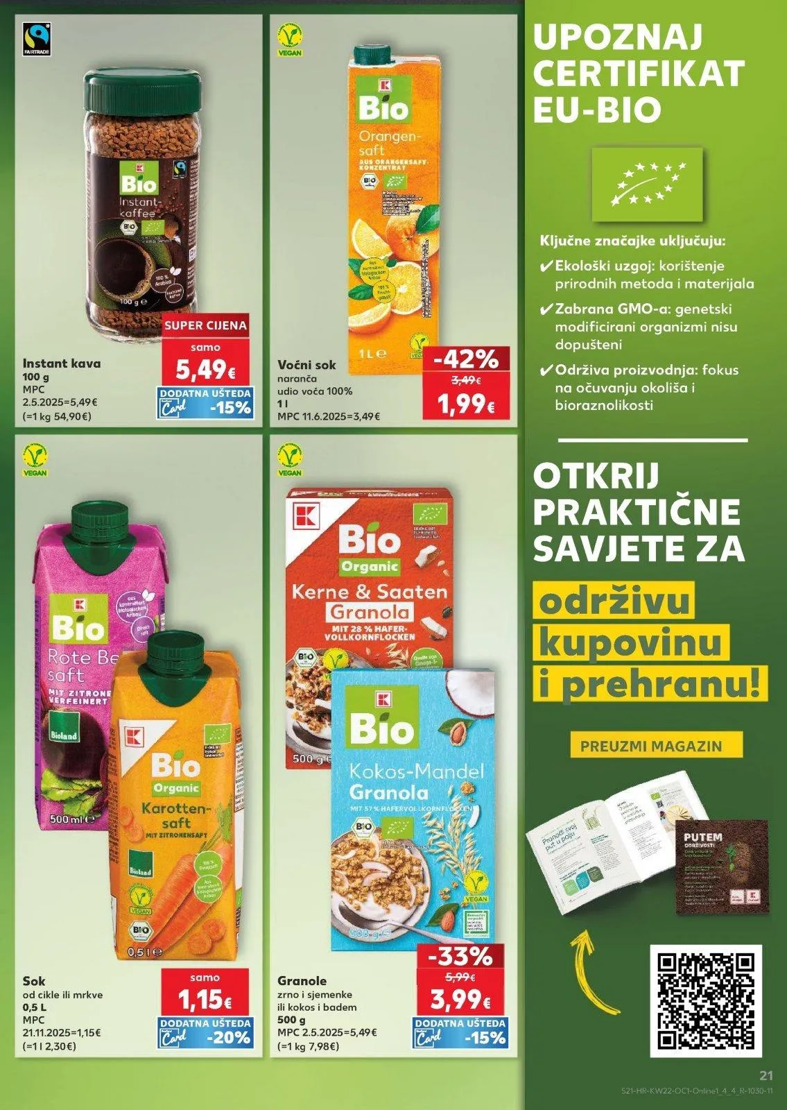 Katalog Kaufland katalog do 02.06.2026 od 27. svibnja do 2. lipnja 2026. - Pregled Stranica 21