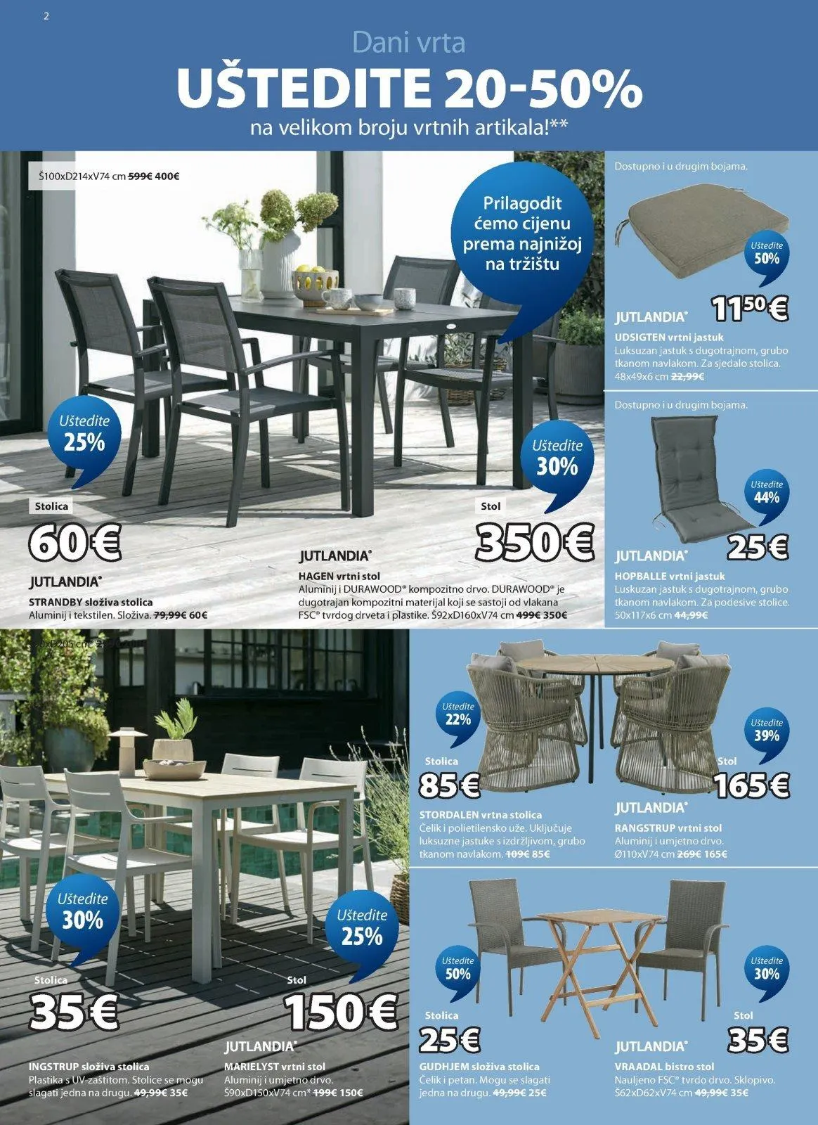 Katalog JYSK katalog do 21.06.2026 od 18. svibnja do 21. lipnja 2026. - Pregled Stranica 3