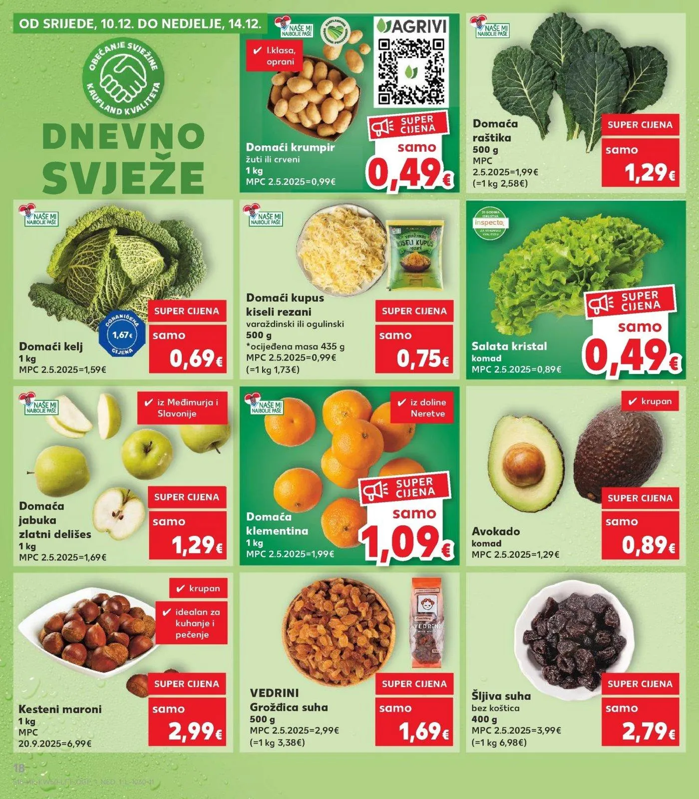 Katalog Kaufland katalog do 16.12.2025 od 10. prosinca do 16. prosinca 2025. - Pregled Stranica 18