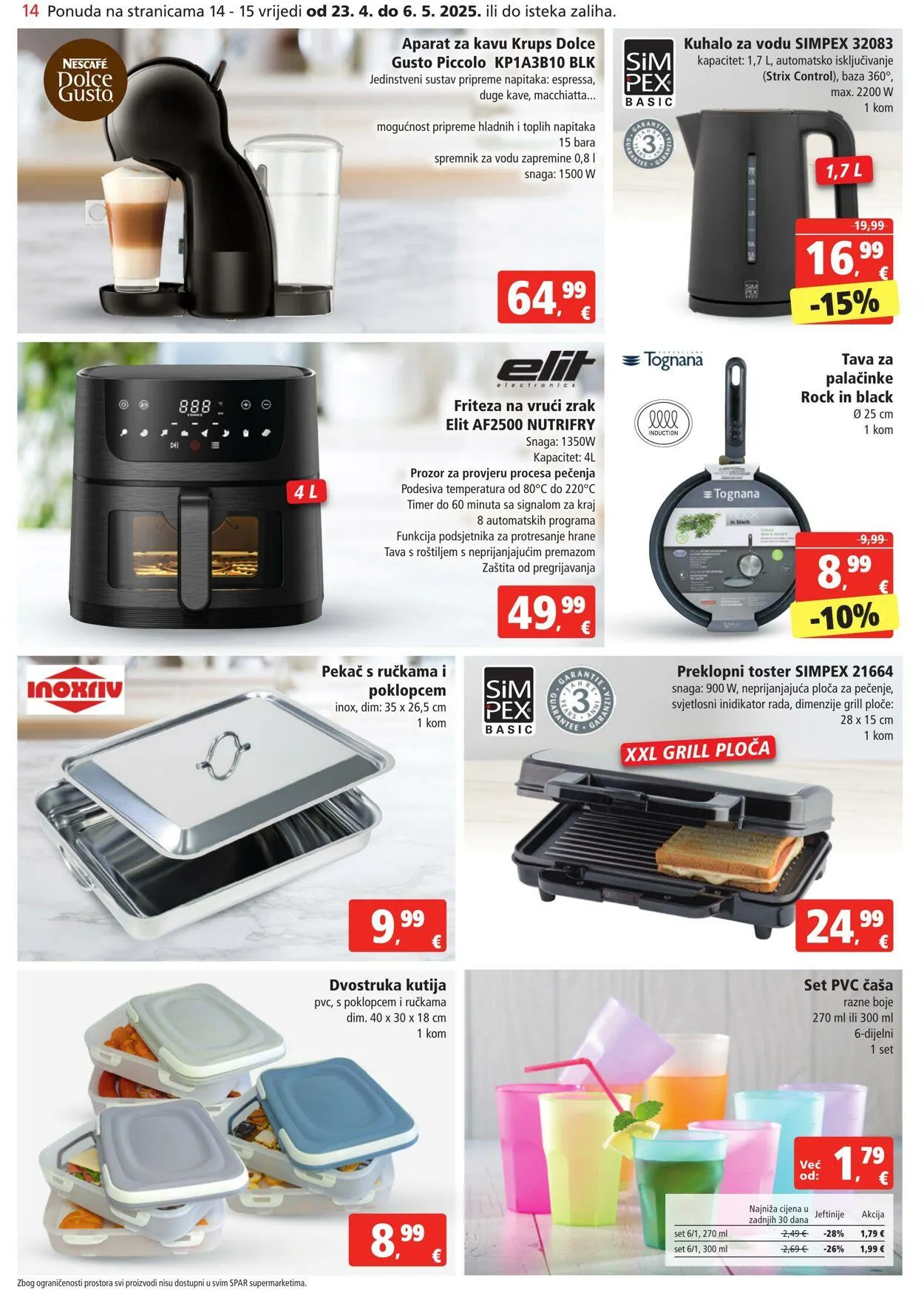 Katalog Spar od 23. travnja do 29. lipnja 2027. - Pregled Stranica 14