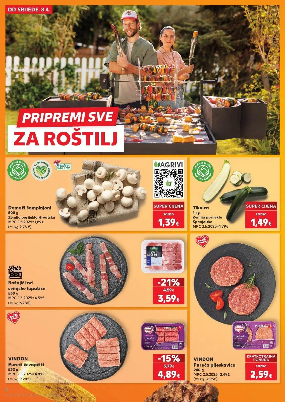 Katalog Kaufland katalog do 14.04.2026 od 8. travnja do 14. travnja 2026. - Pregled Stranica 4